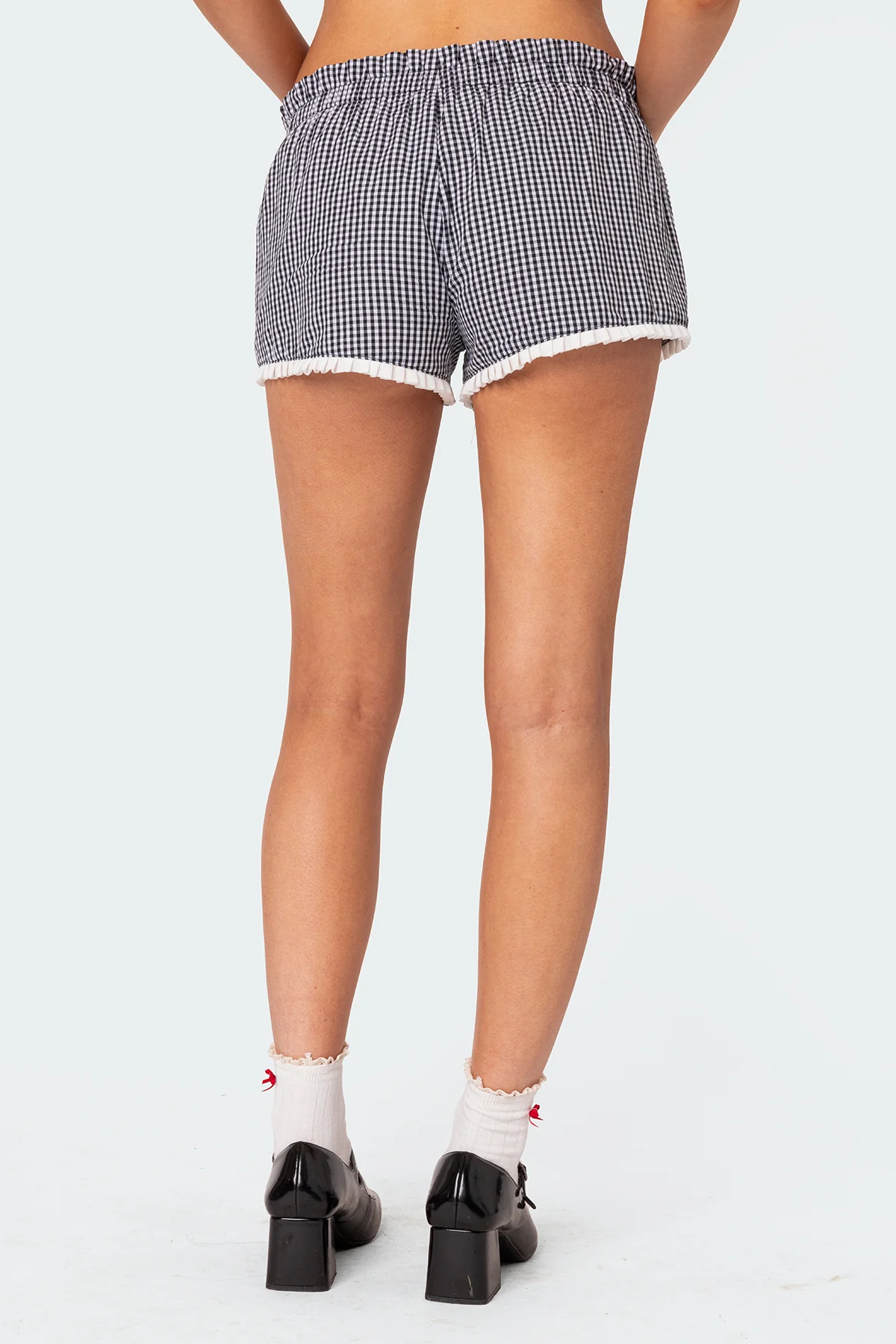 Kyra Gingham Shorts - Image 4