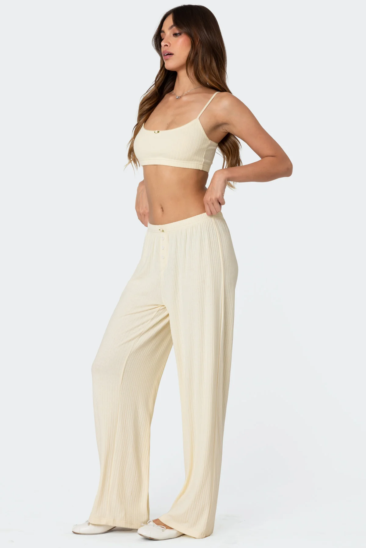 Lilou Pointelle Pants - Image 2