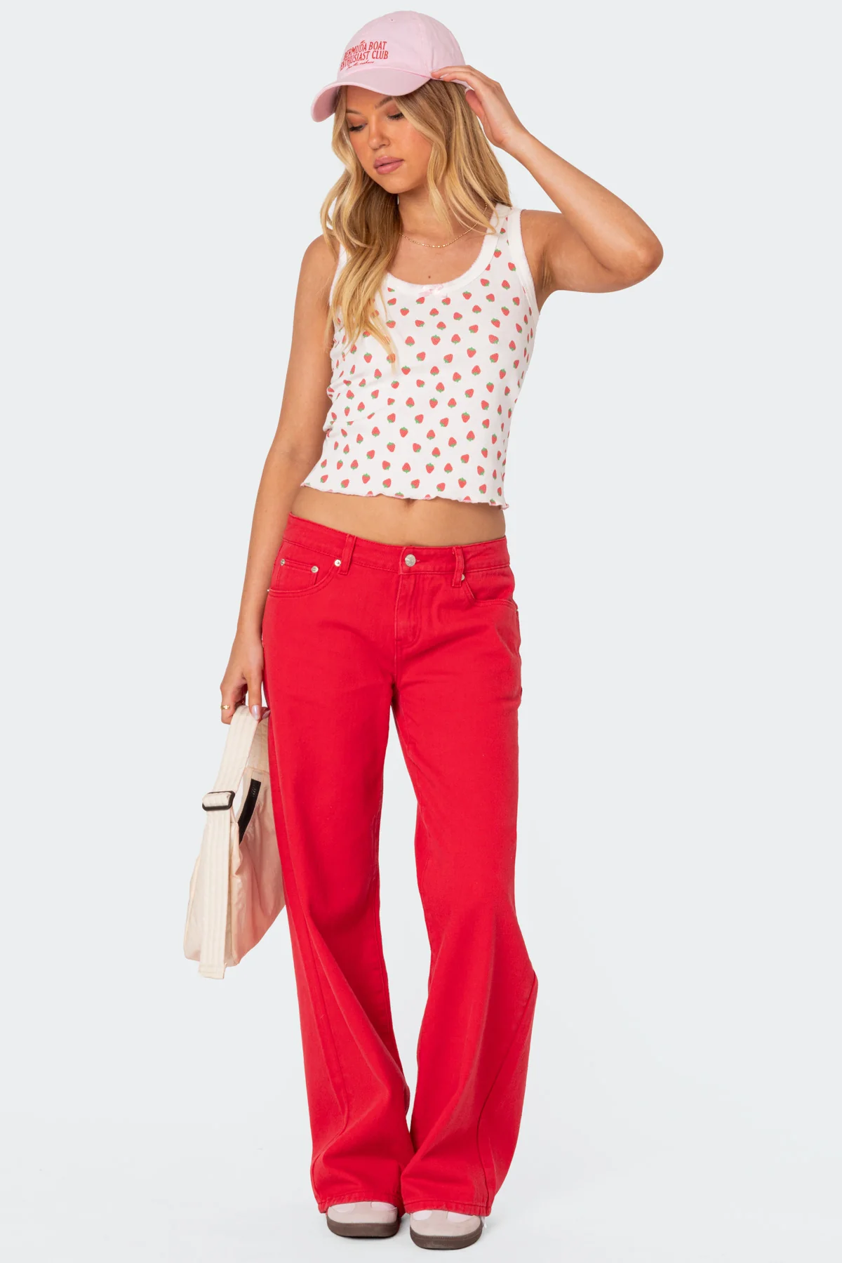 Berry Cool Printed Tank Top - Image 2