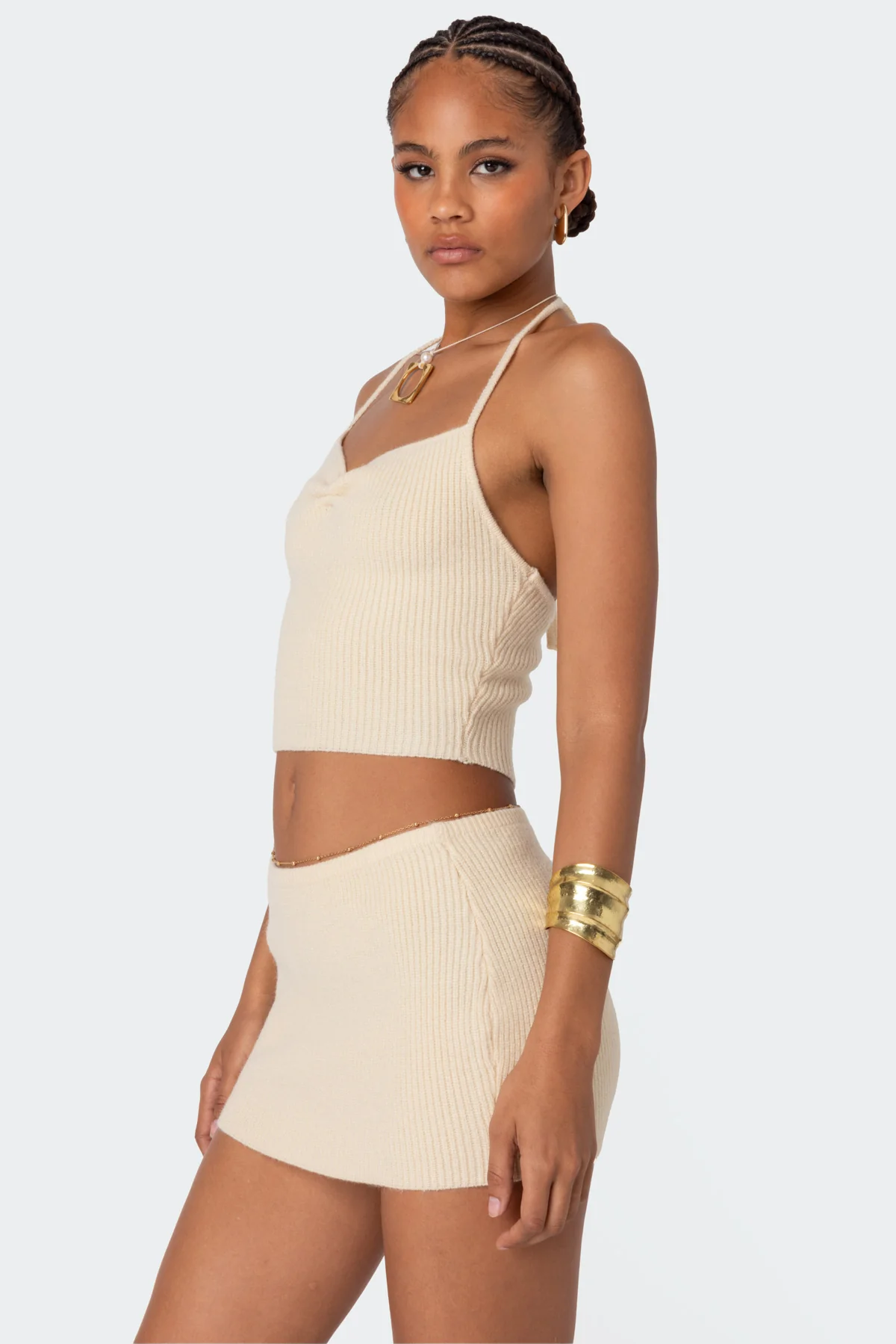 Fiona Cinched Knit Top - Image 3