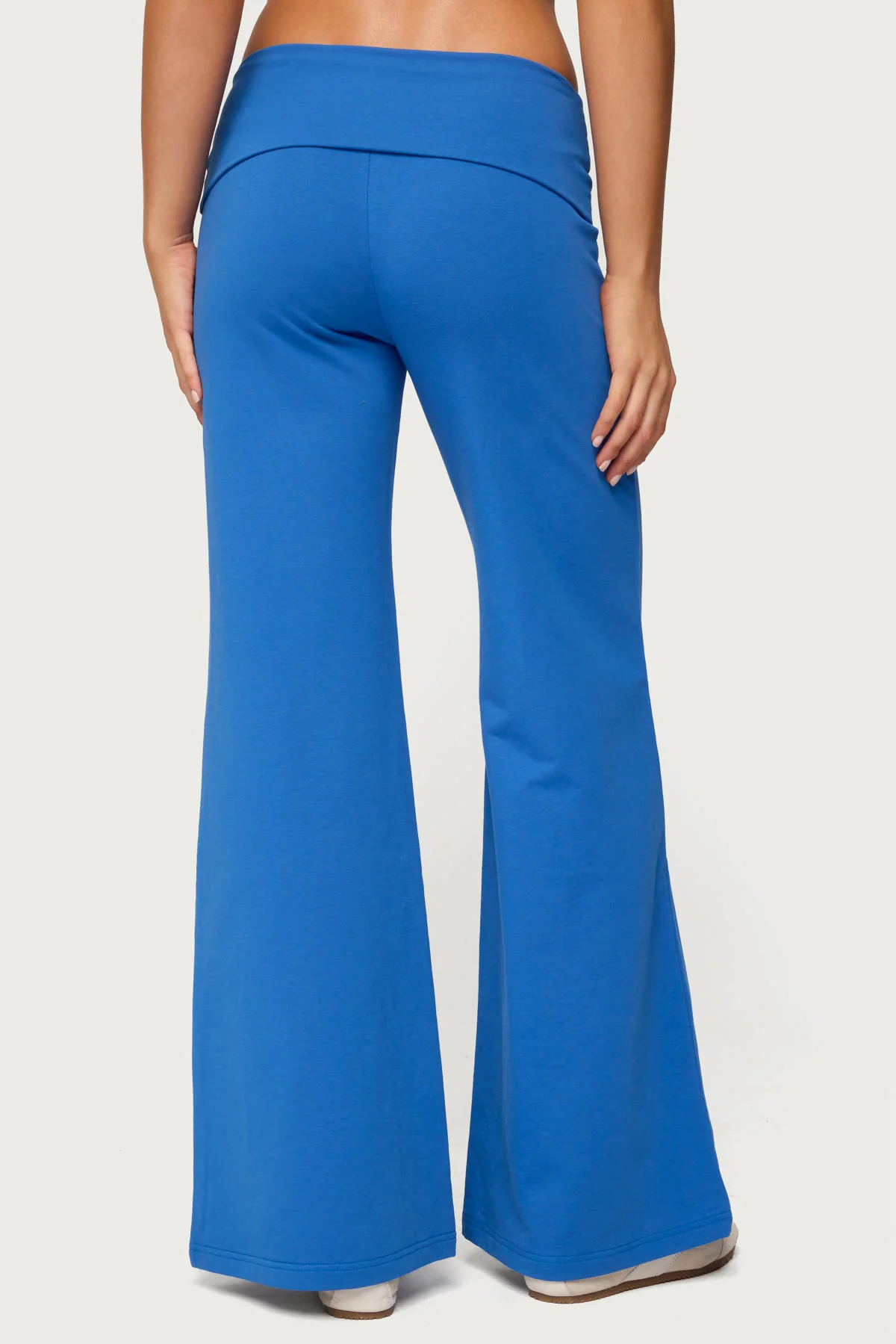 Wide Leg Foldover Pants - Image 4