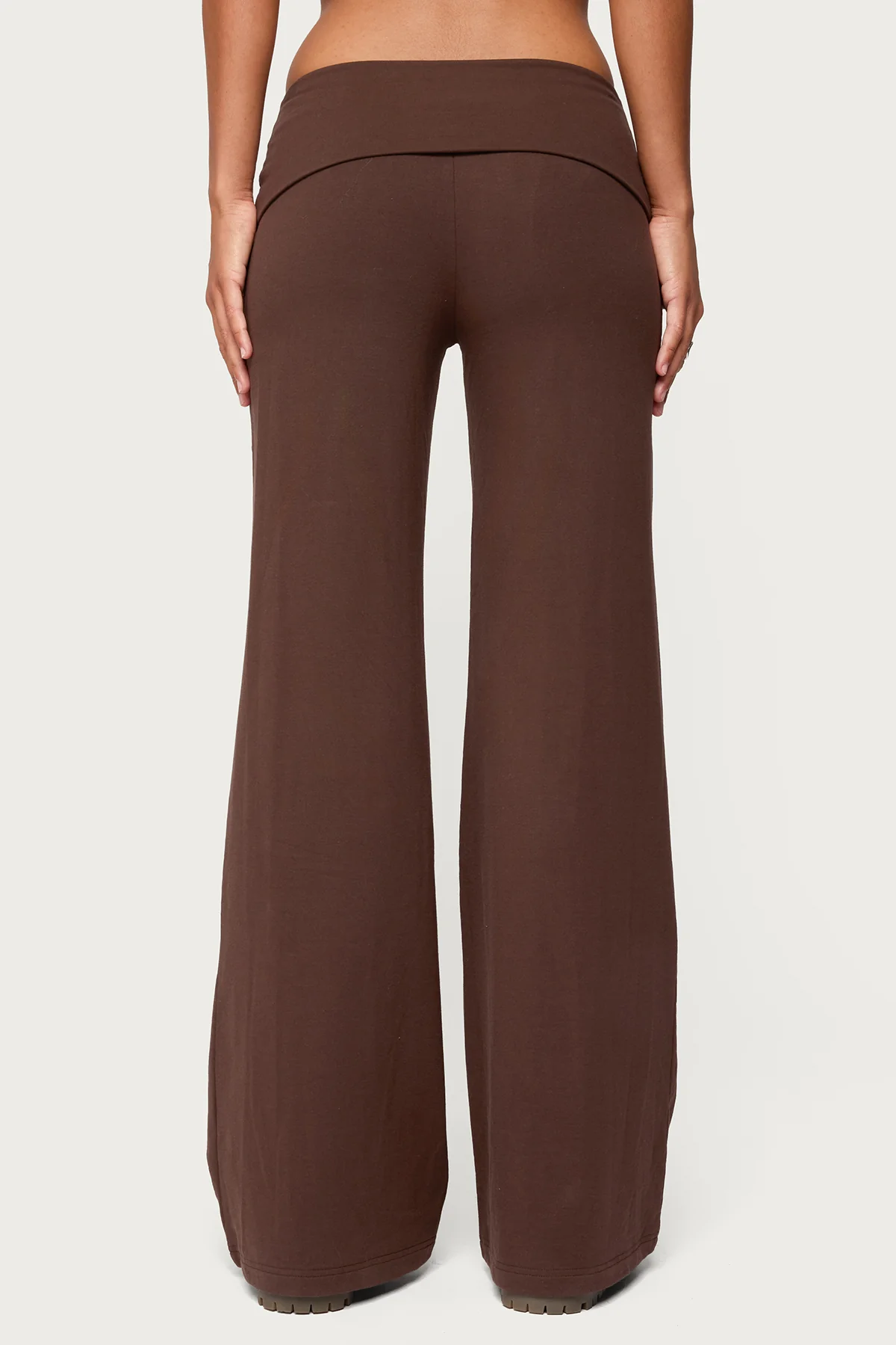 Wide Leg Foldover Pants - Image 6