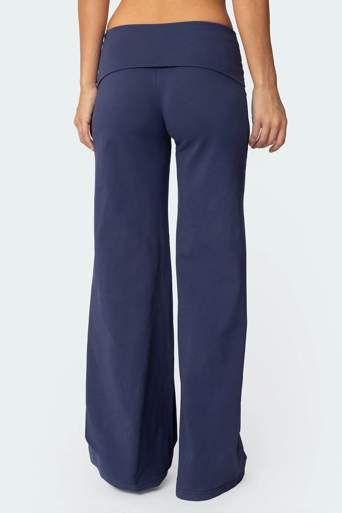 Wide Leg Foldover Pants - Image 5