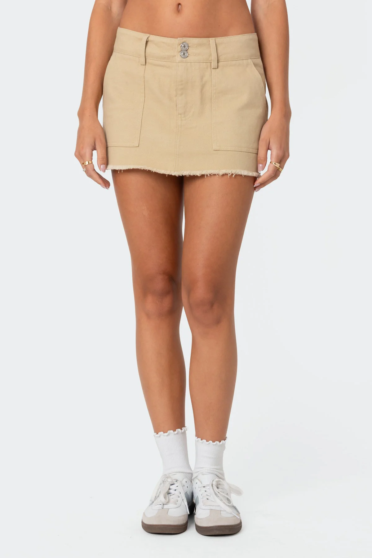 Ring Back Mini Skirt - Image 2