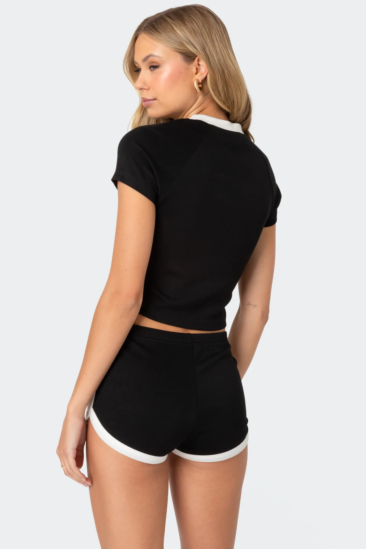 Elana Contrast Raglan Top - Image 4