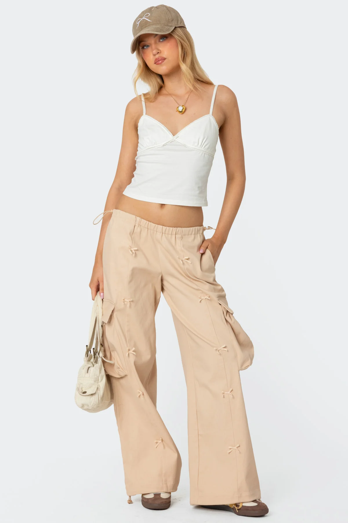 Gila Lace Trim Tank Top - Image 2