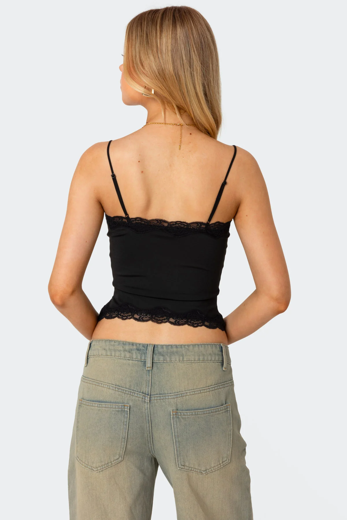 Cruella Lace Trim Tank Top - Image 5