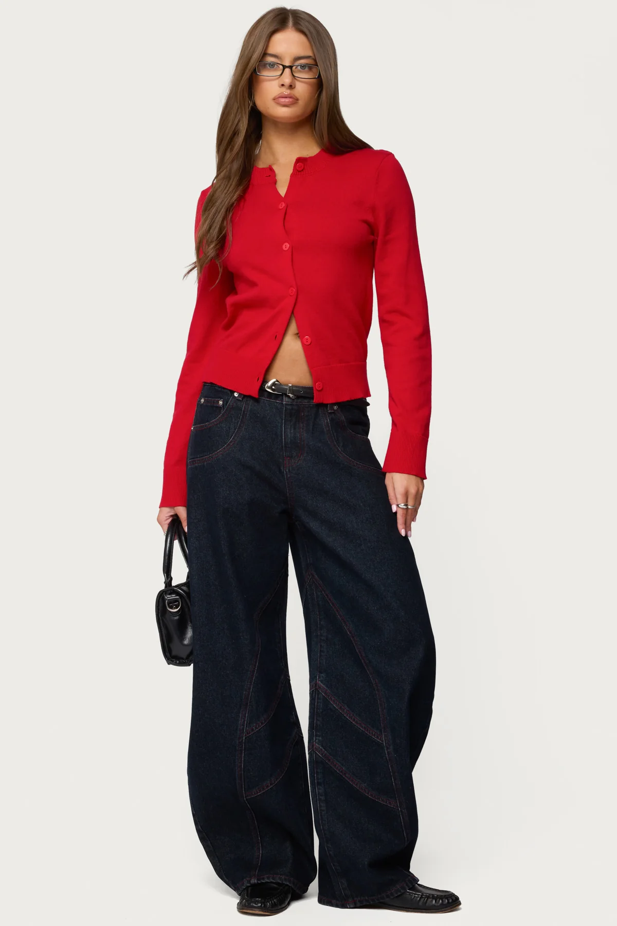 Hollie Button Up Cardigan - Image 2