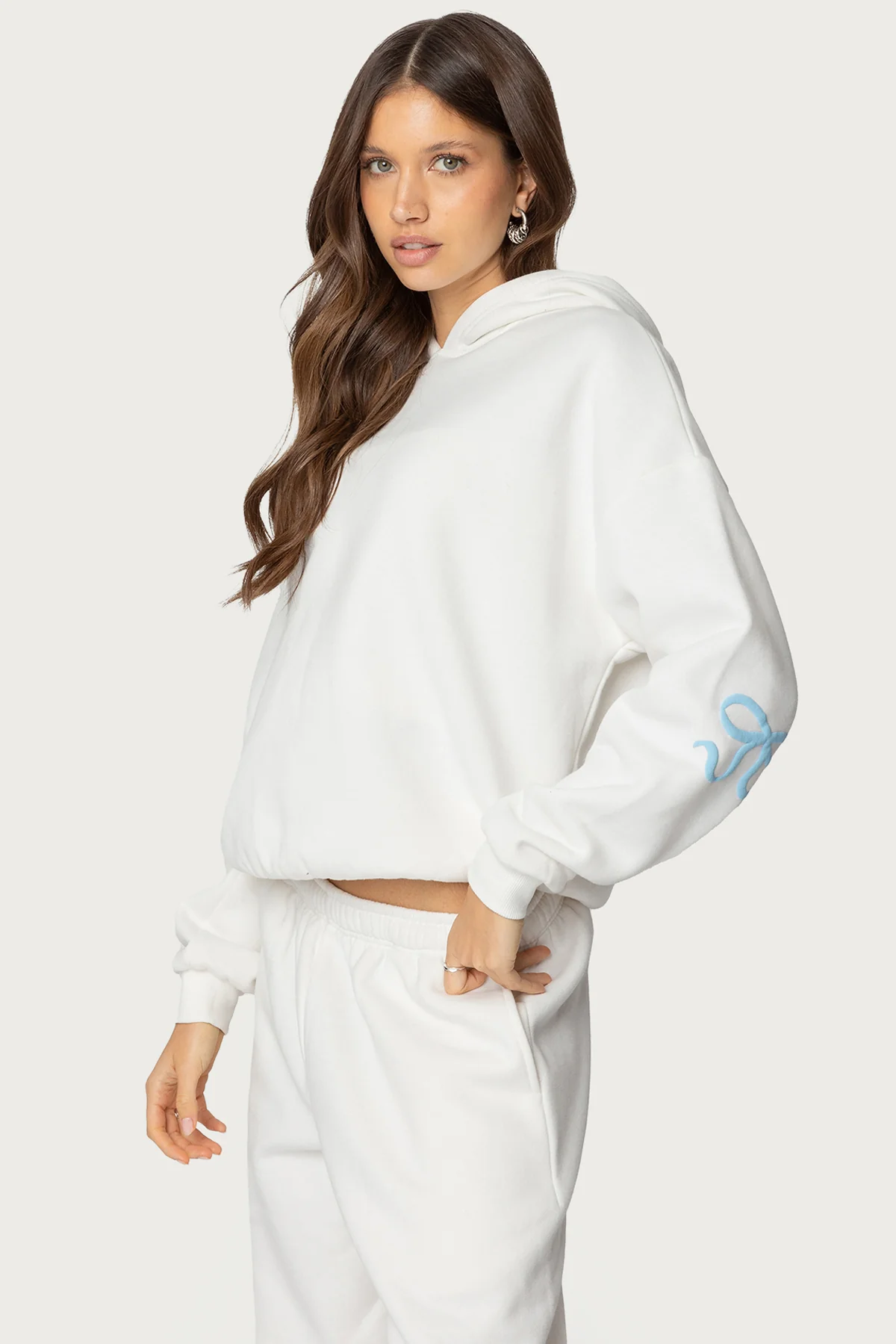 Bonney Bow Detail Hoodie - Image 3