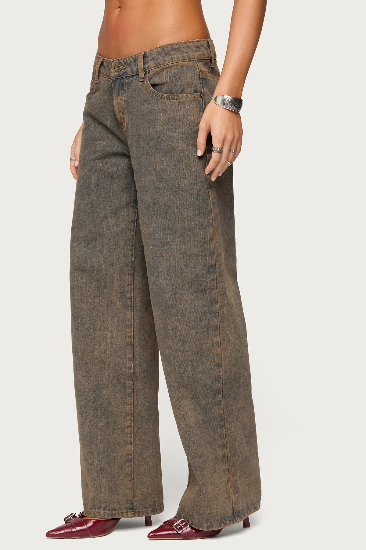 Ace Low Rise Baggy Jeans - Image 4
