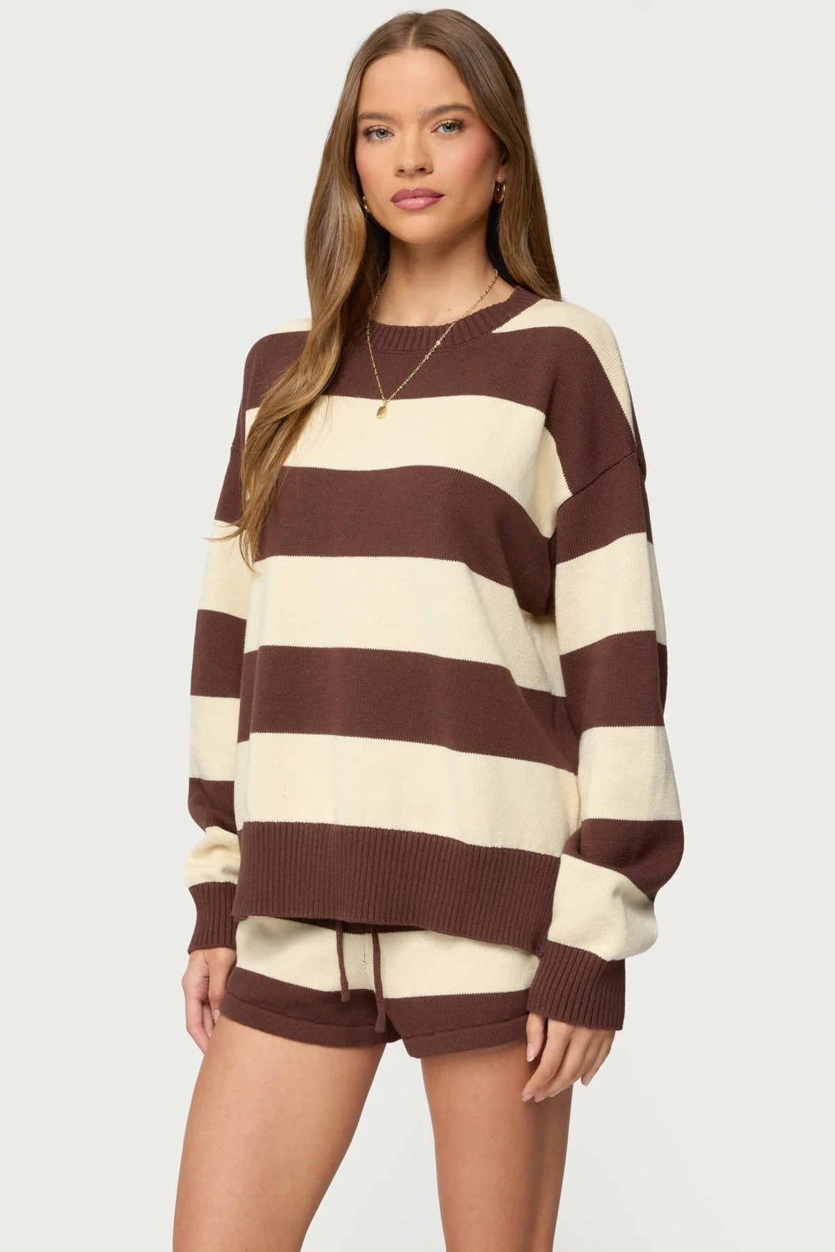 Riley Oversized Striped Sweater - Image 4