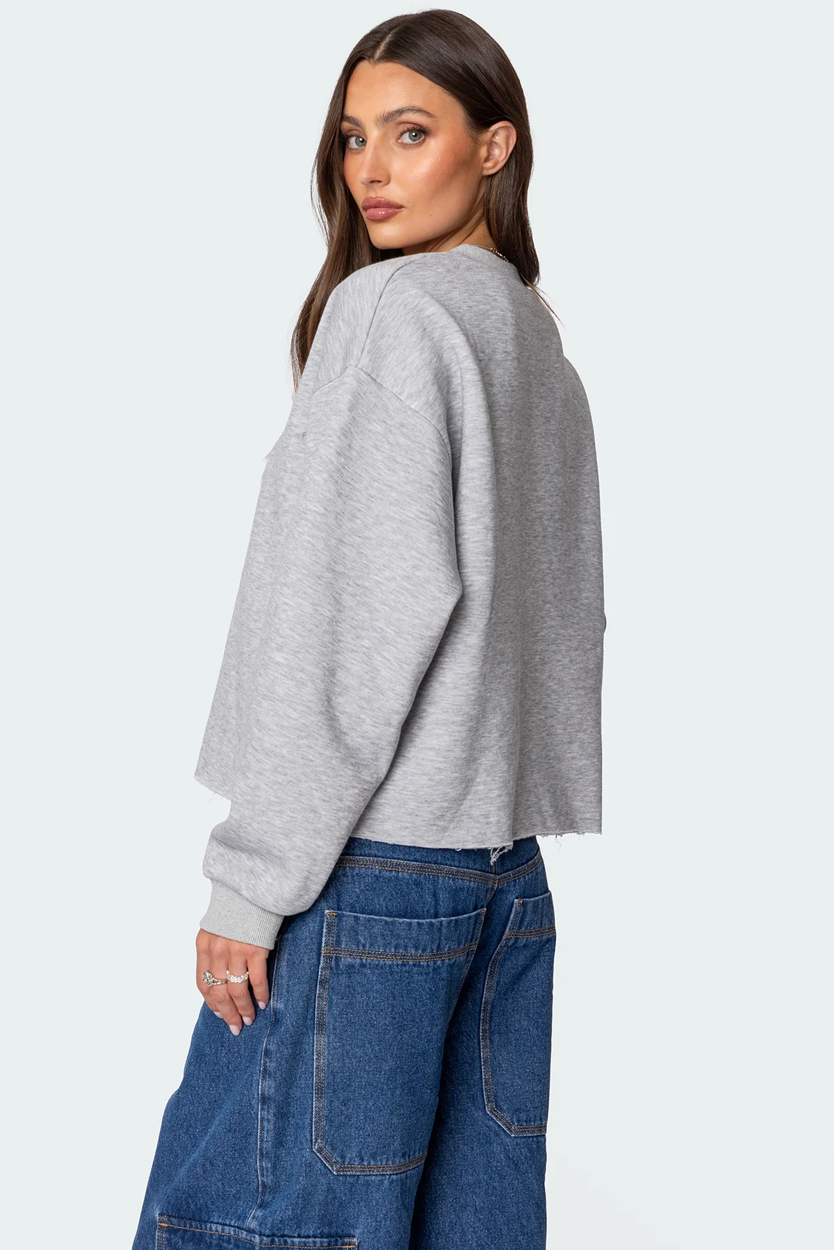 Gingham Star Sweatshirt - Image 5