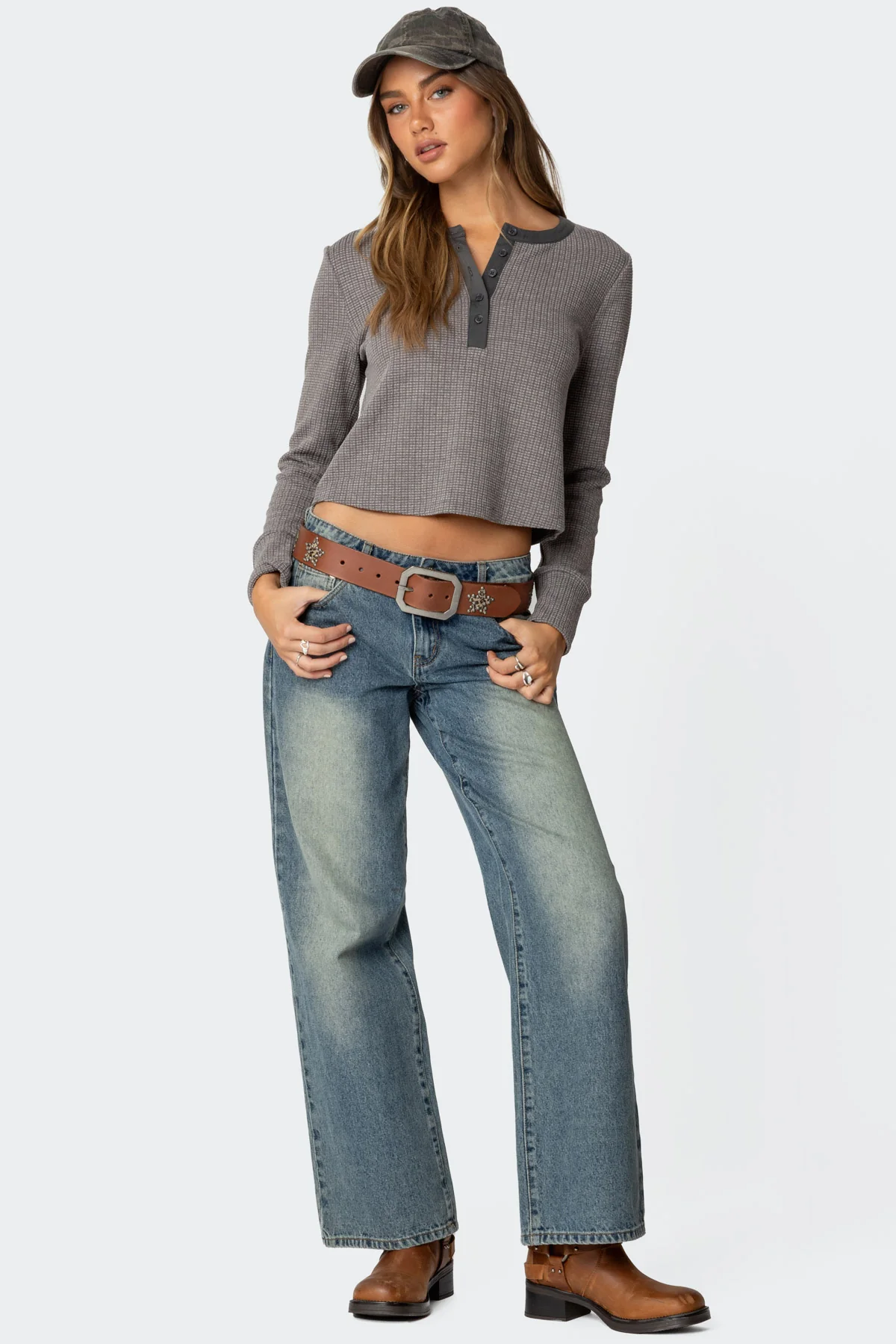 Ruth Henley Waffle Top - Image 2