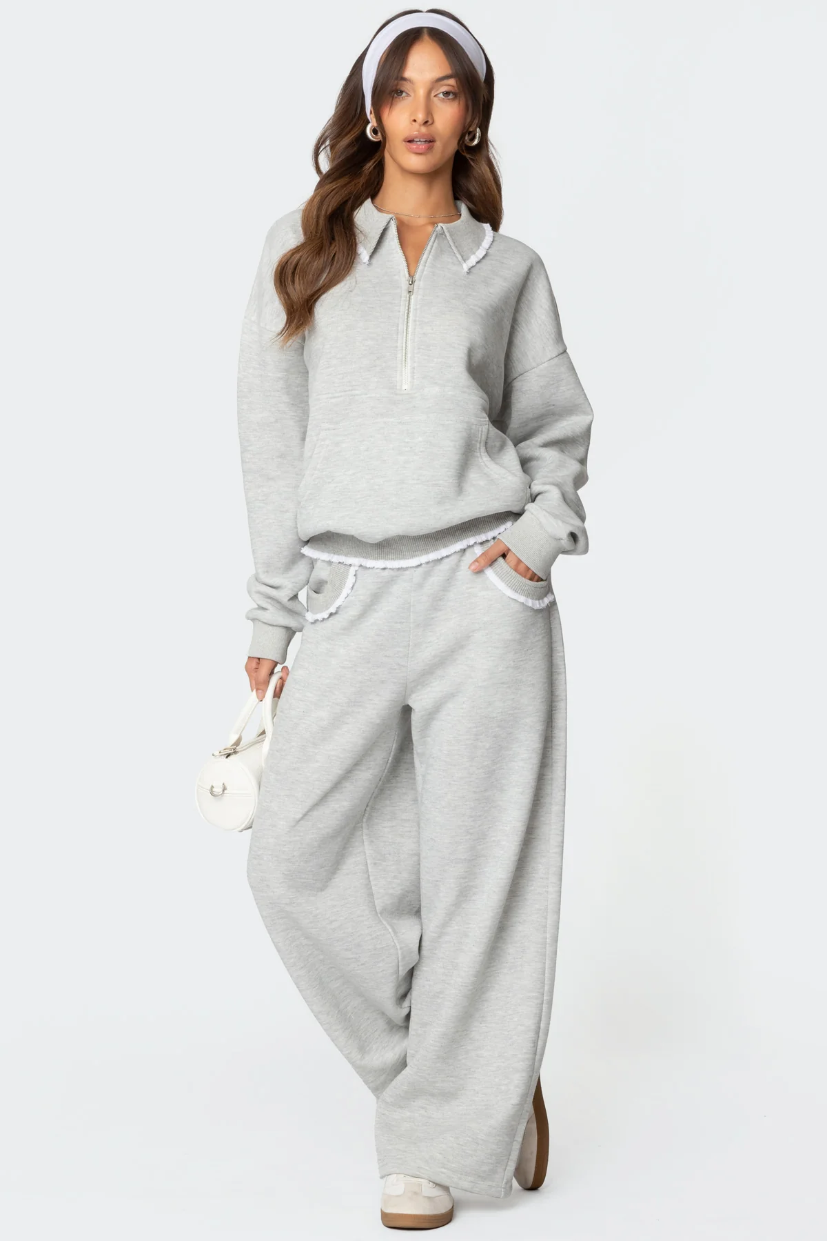 Ashtin Ruffle Trim Sweatshirt - Image 2