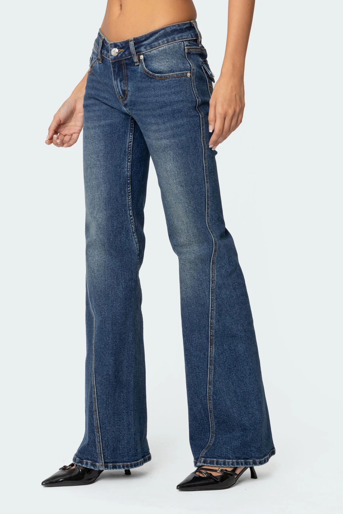 Colton Low Rise Bootcut Jeans - Image 3