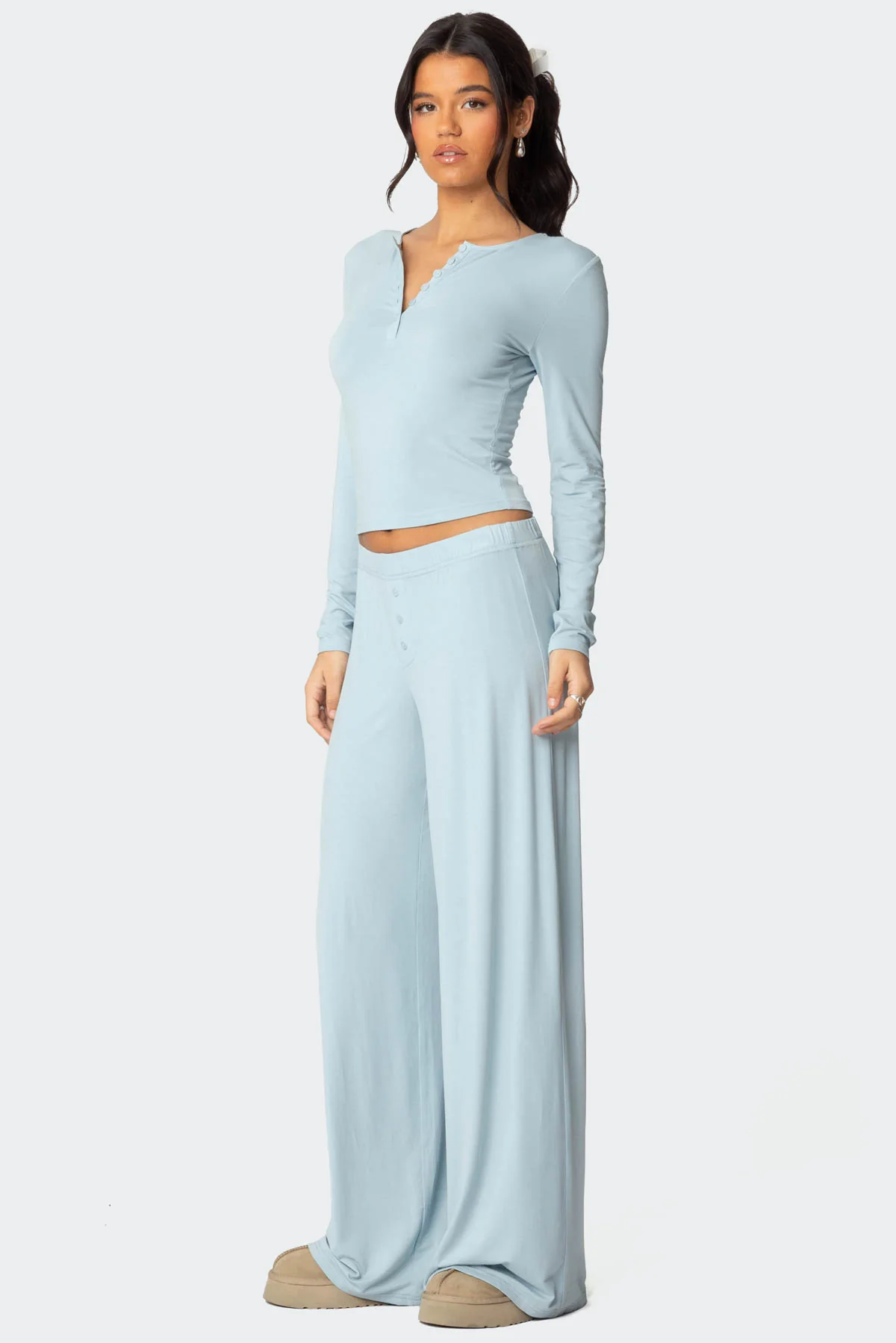 Kait Henley Top - Image 3