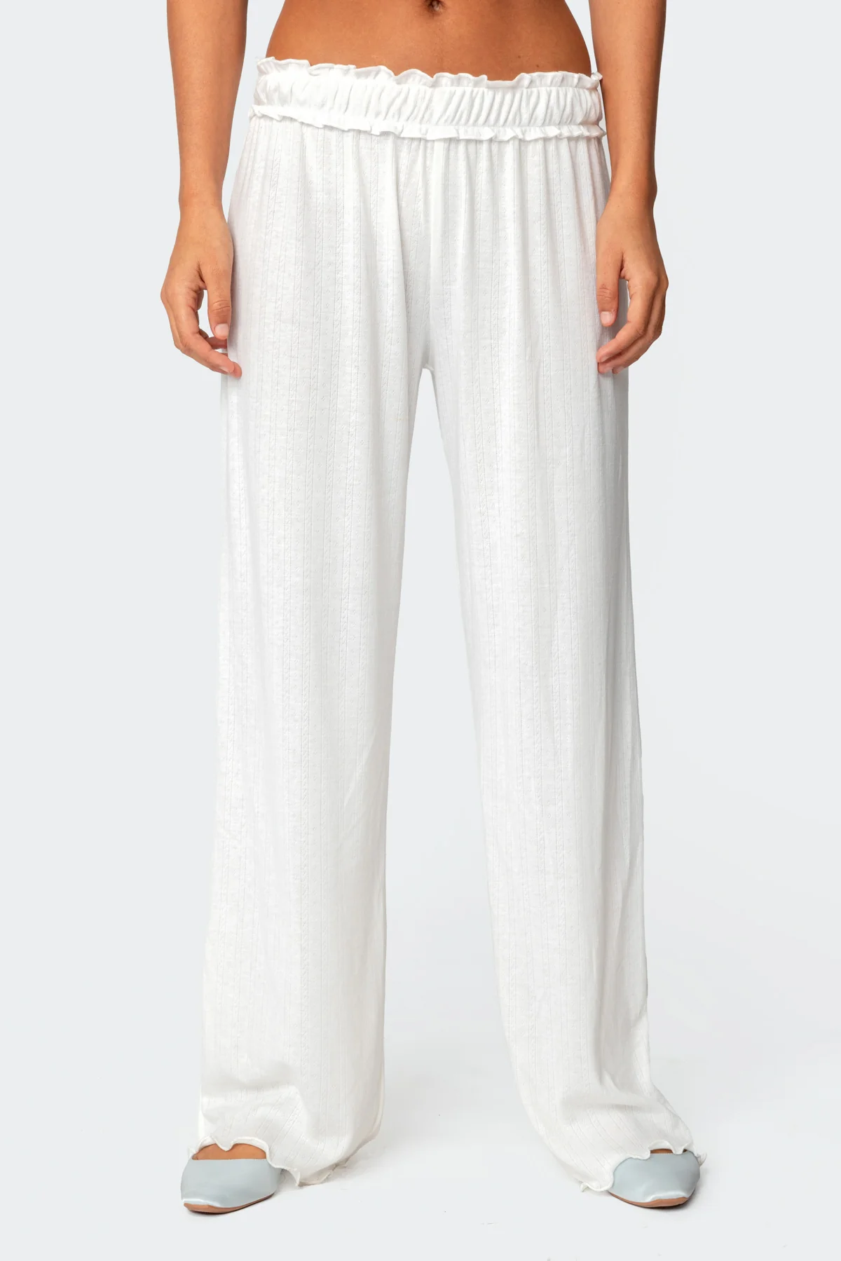 Sylvia Pointelle Pants - Image 2
