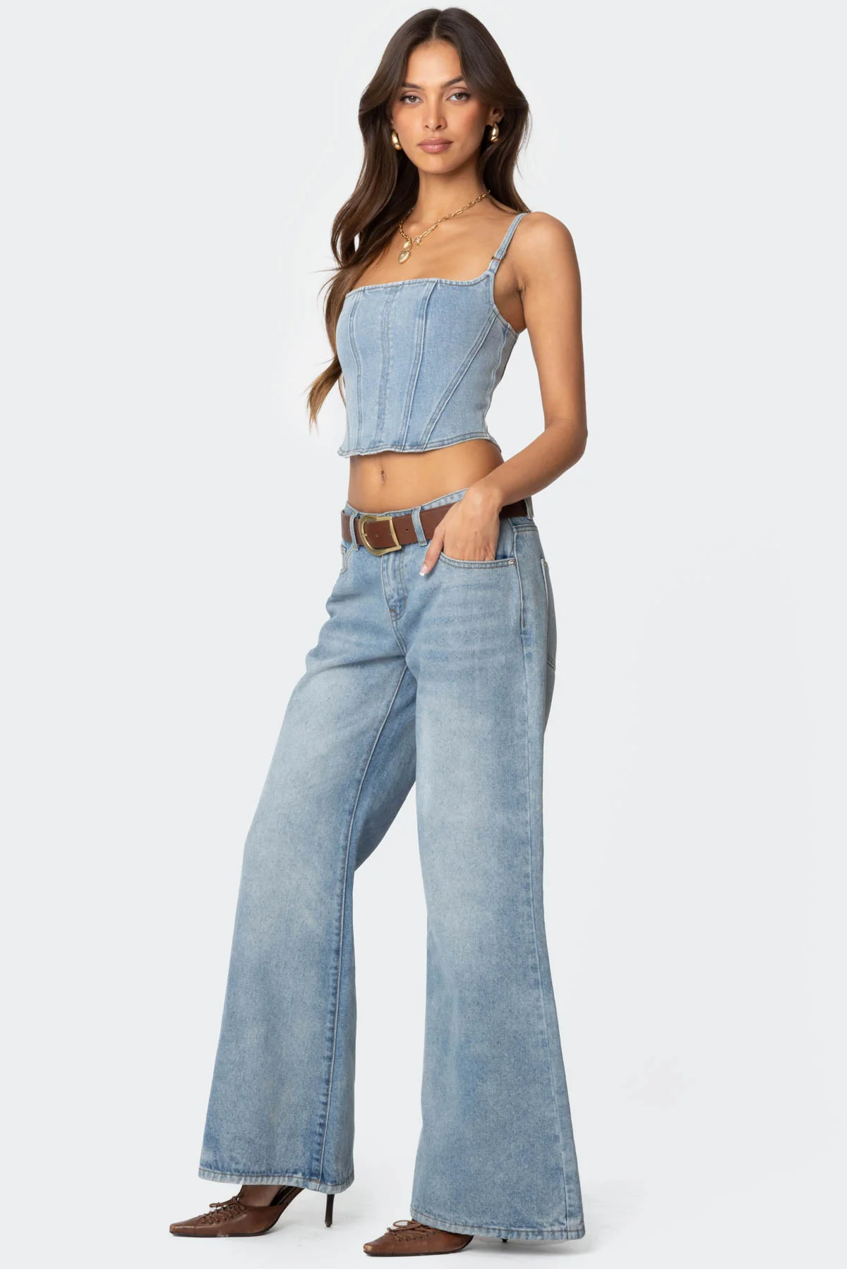 Tennessee Denim Corset - Image 3