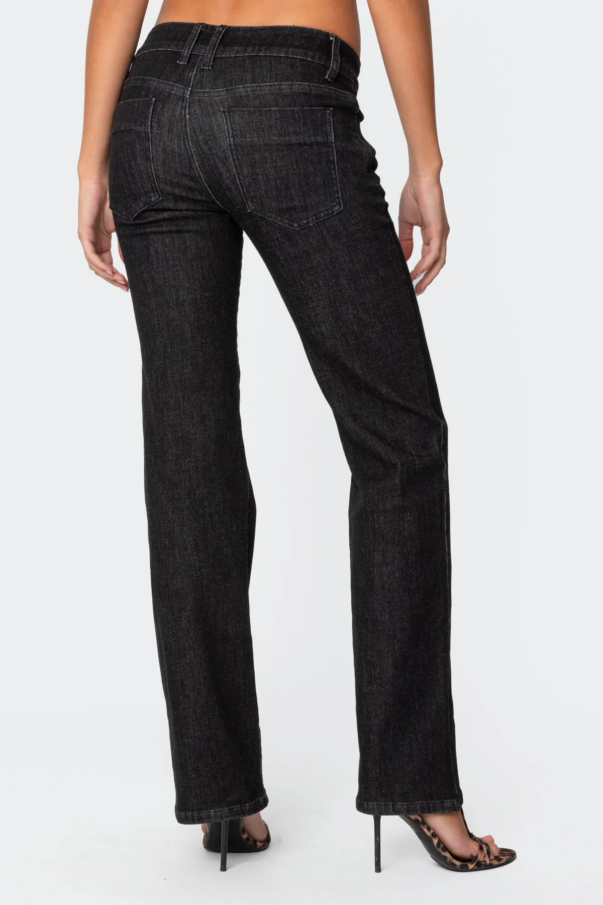 Avril Low Rise Bootcut Jeans - Image 5