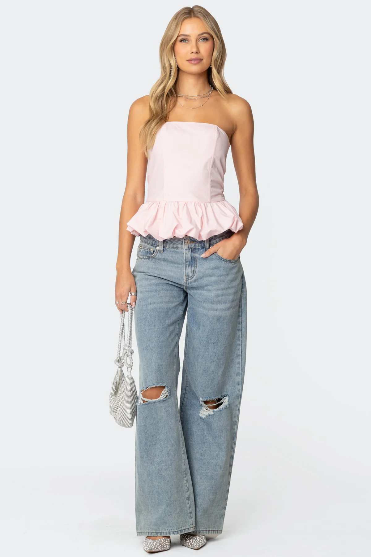 Everlee Bubble Hem Corset - Image 2