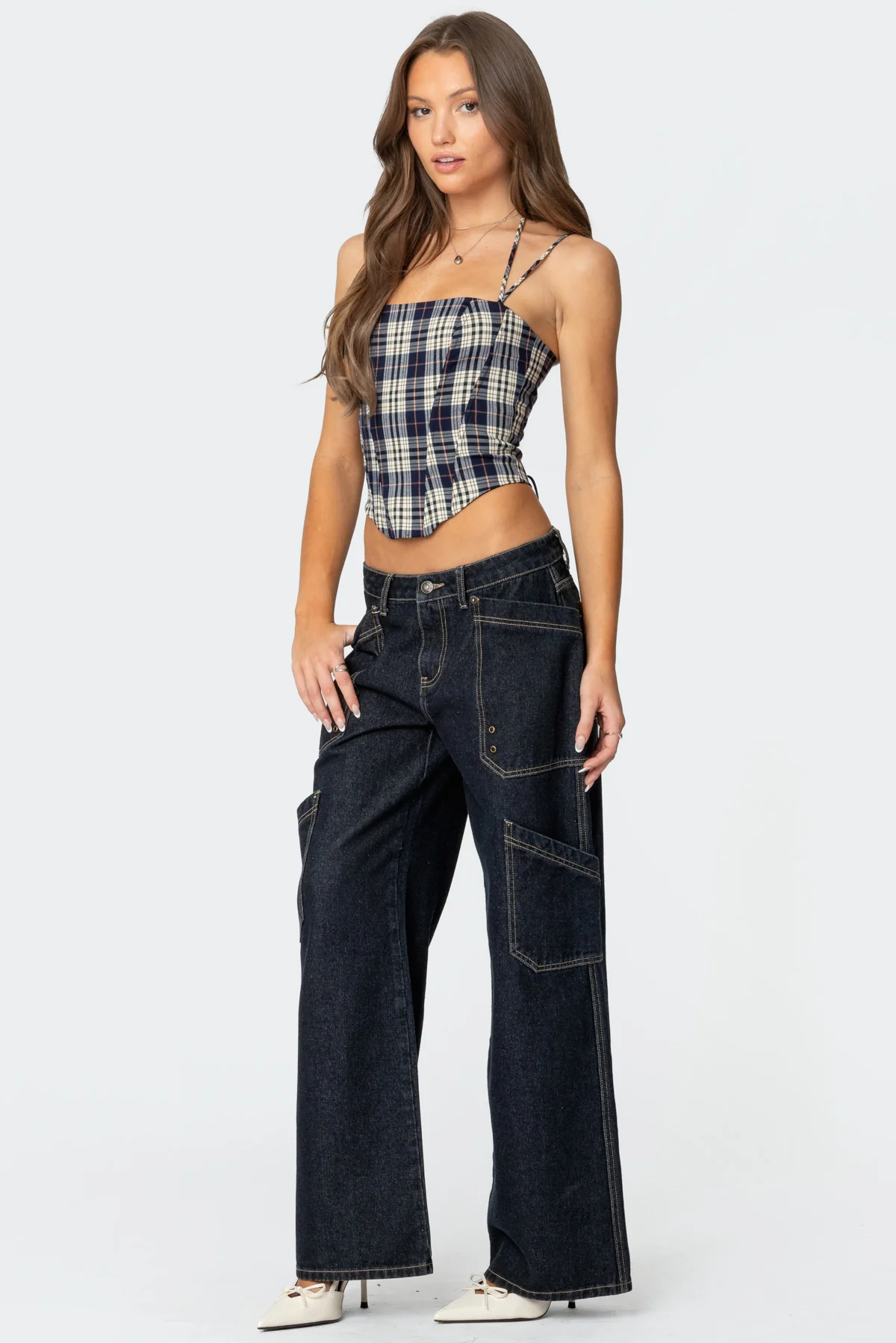 Leon Plaid Corset - Image 4