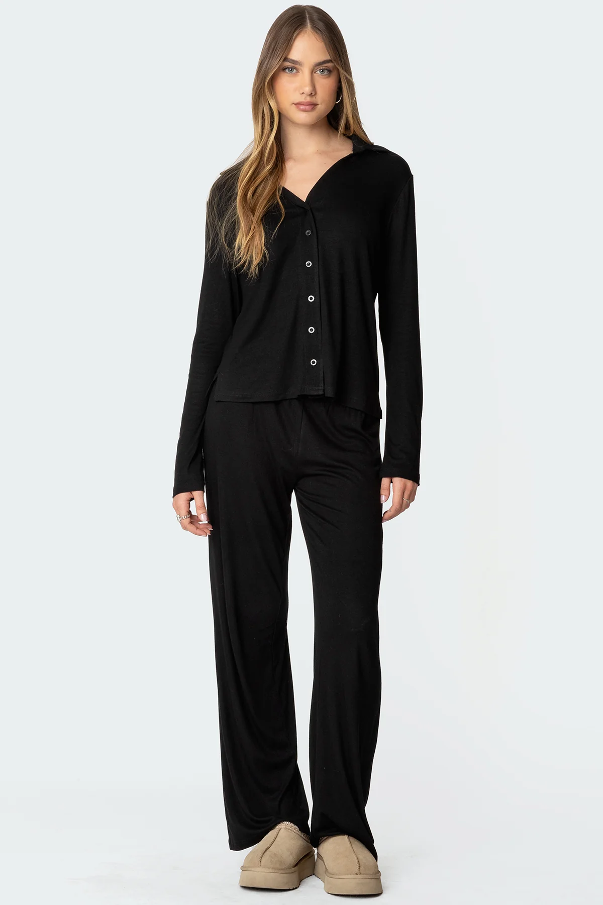 Justina Button Up Top - Image 2