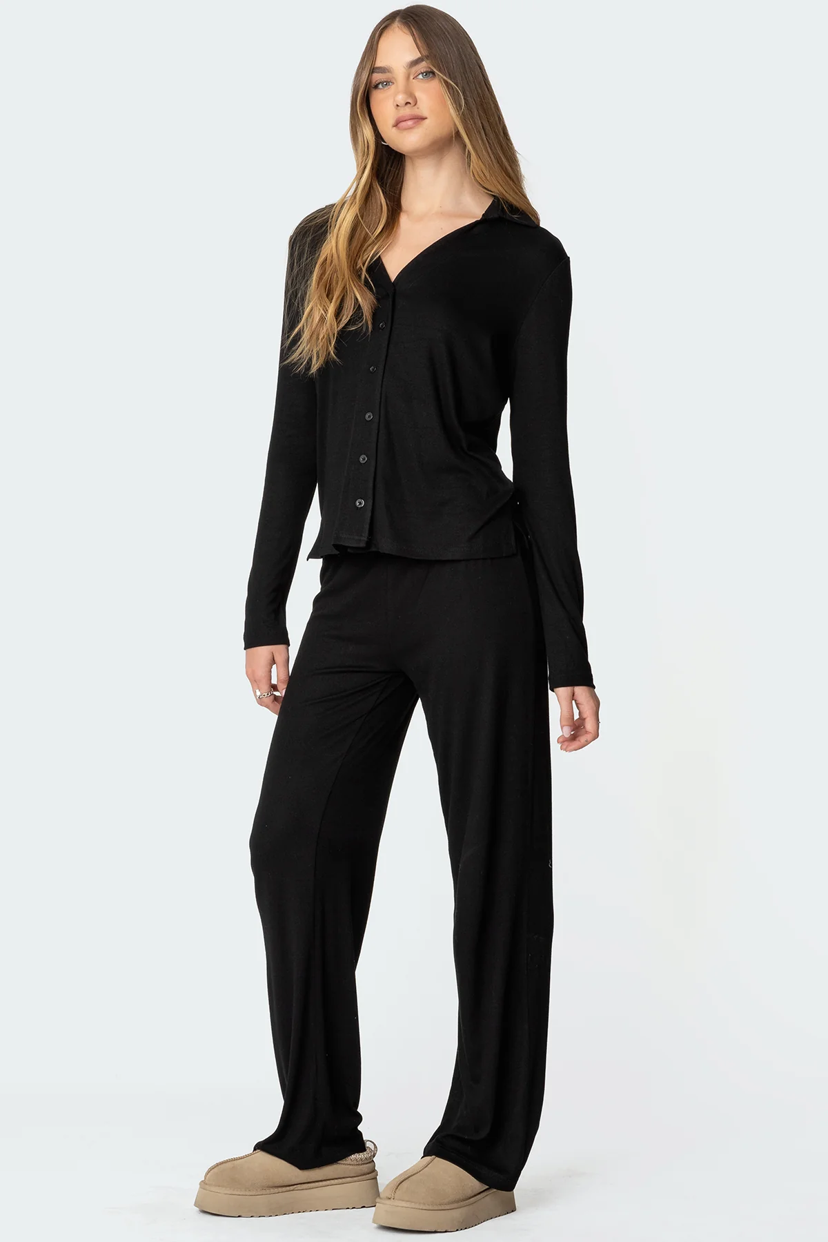 Justina Button Up Top - Image 4