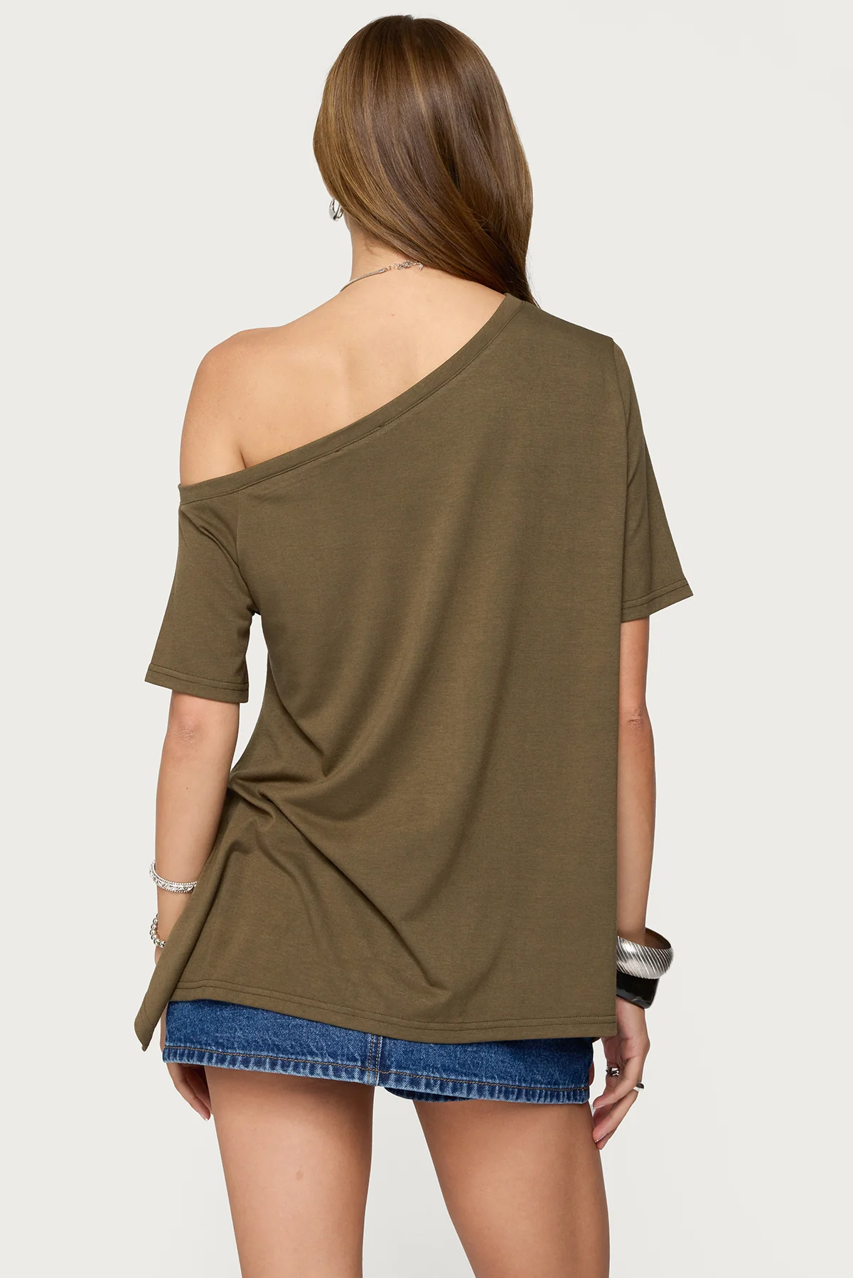 Josy Off Shoulder Handkerchief Top - Image 5