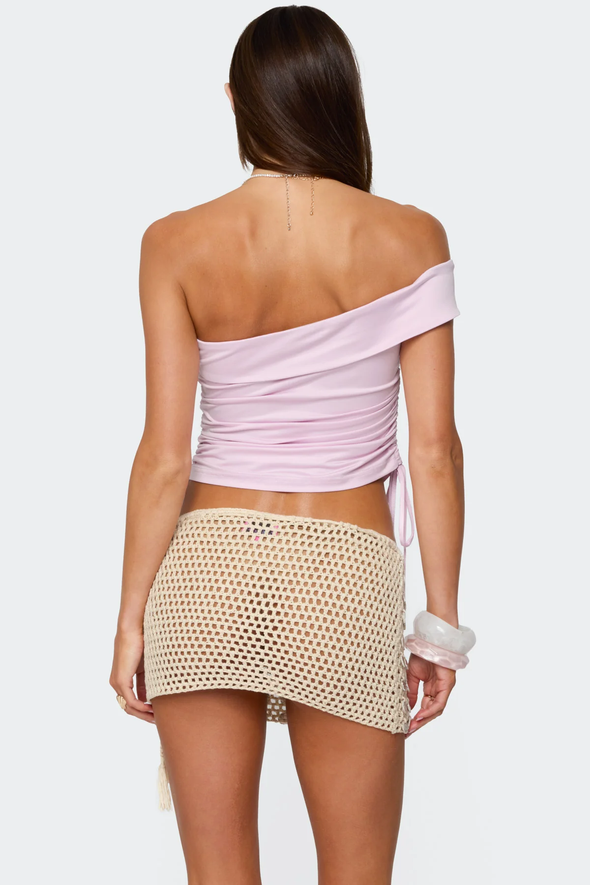 Yafa Asymmetric Off Shoulder Top - Image 3