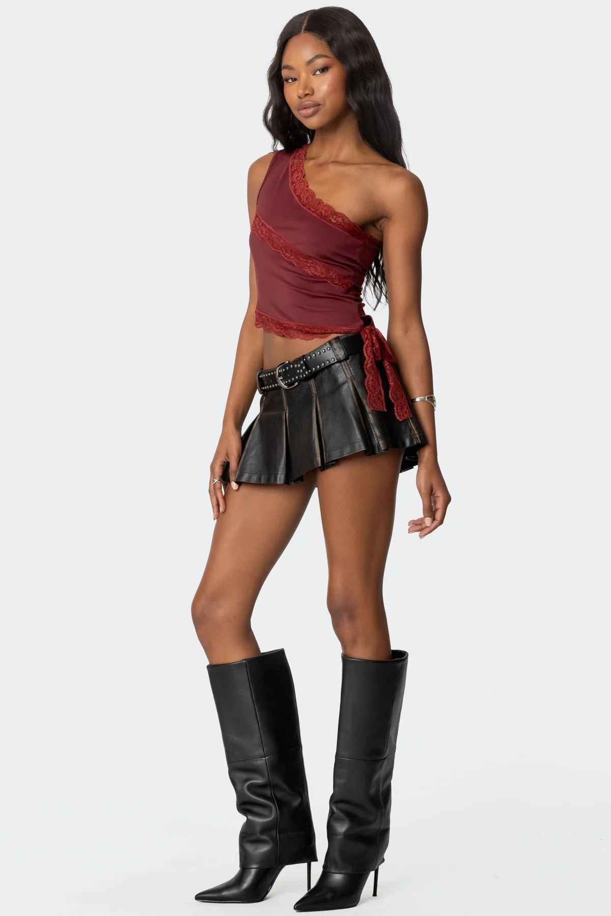 Becky Lacey One Shoulder Top - Image 3