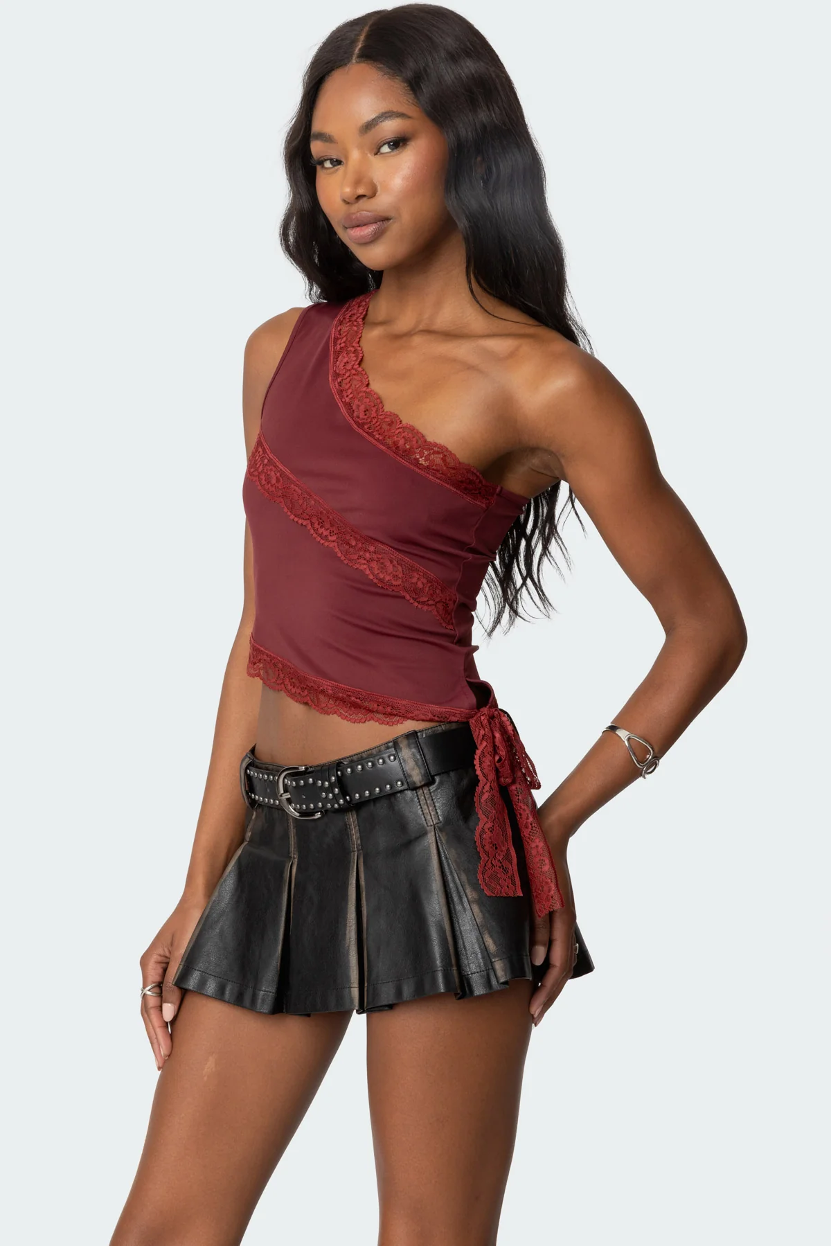 Becky Lacey One Shoulder Top - Image 4