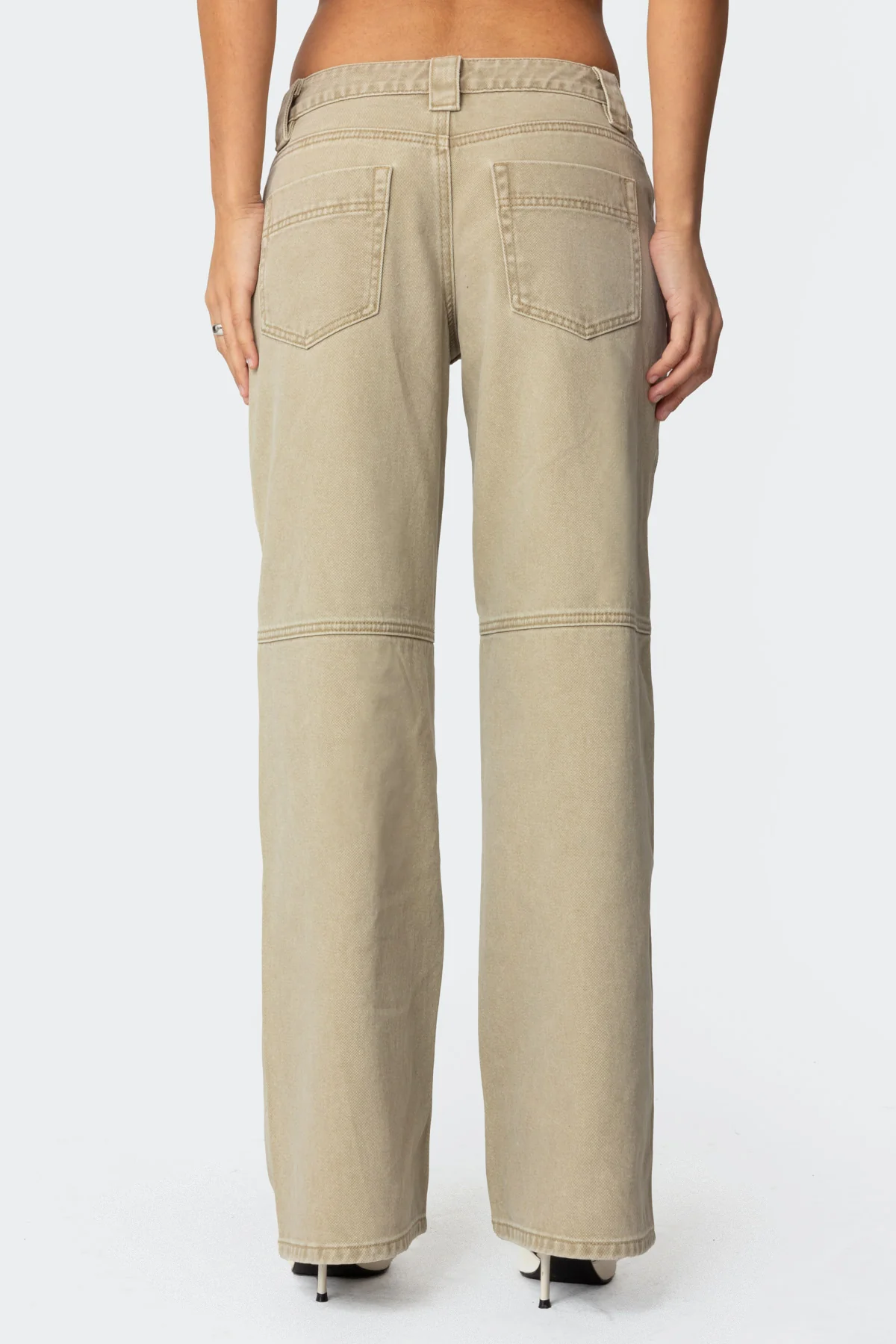 Morgan Low Rise Baggy Carpenter Jeans - Image 5
