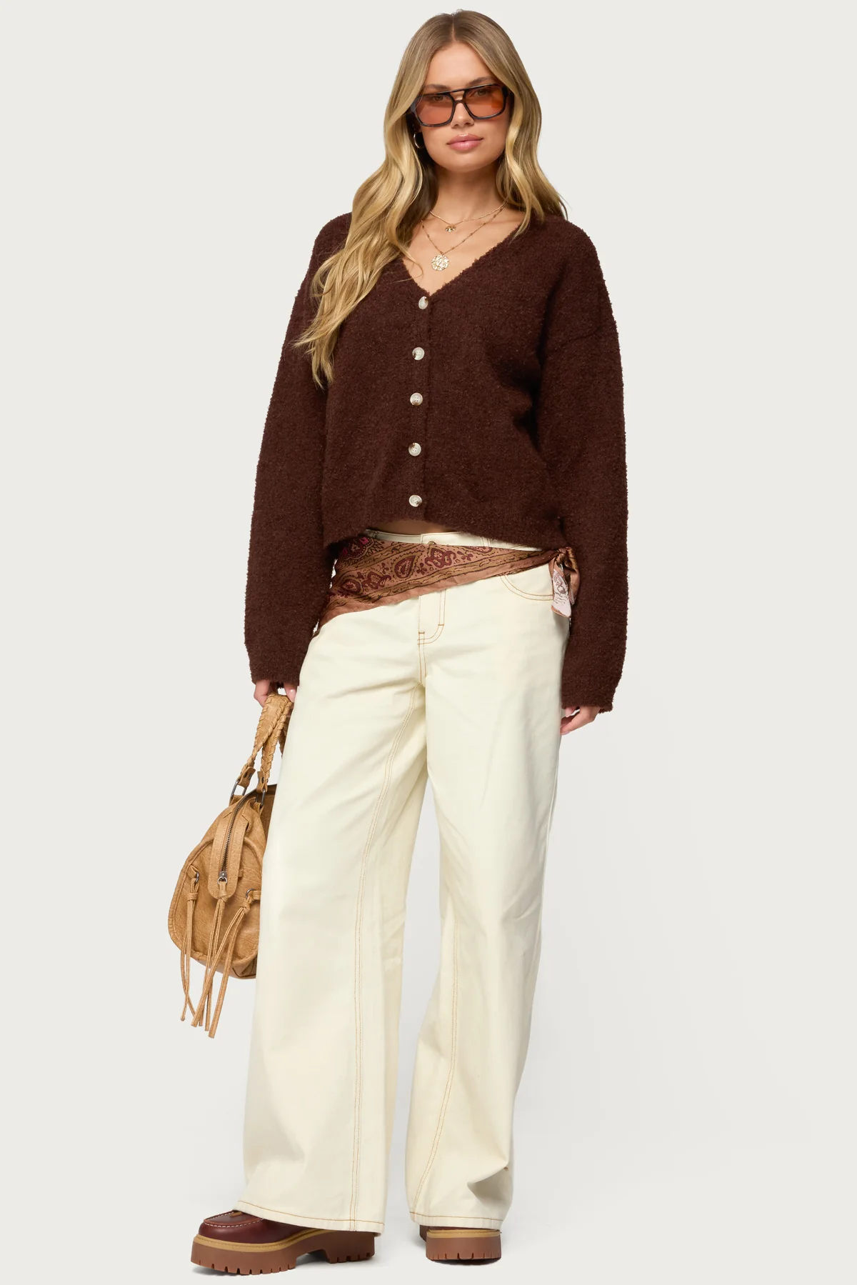 Jade Knitted Cardigan - Image 2