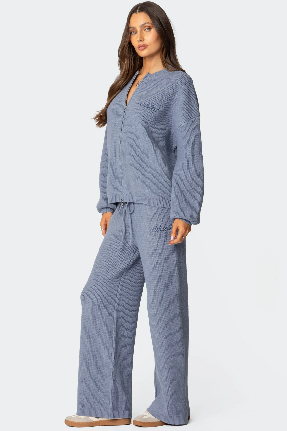 Kris Ribbed Knit Sweatpants - Image 3