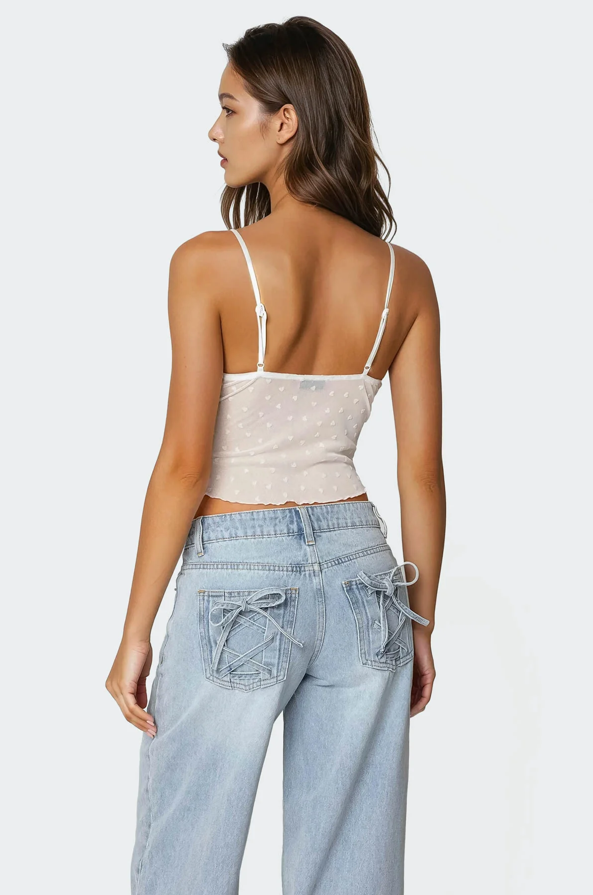 Posey Sheer Tank Top - Image 4