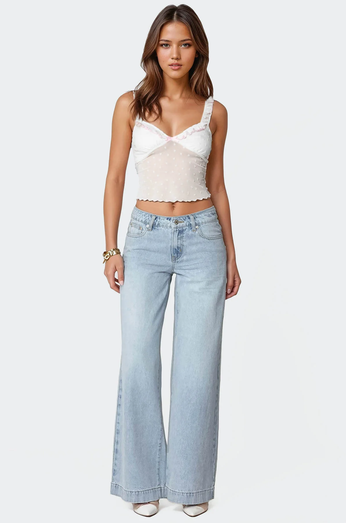 Posey Sheer Tank Top - Image 5