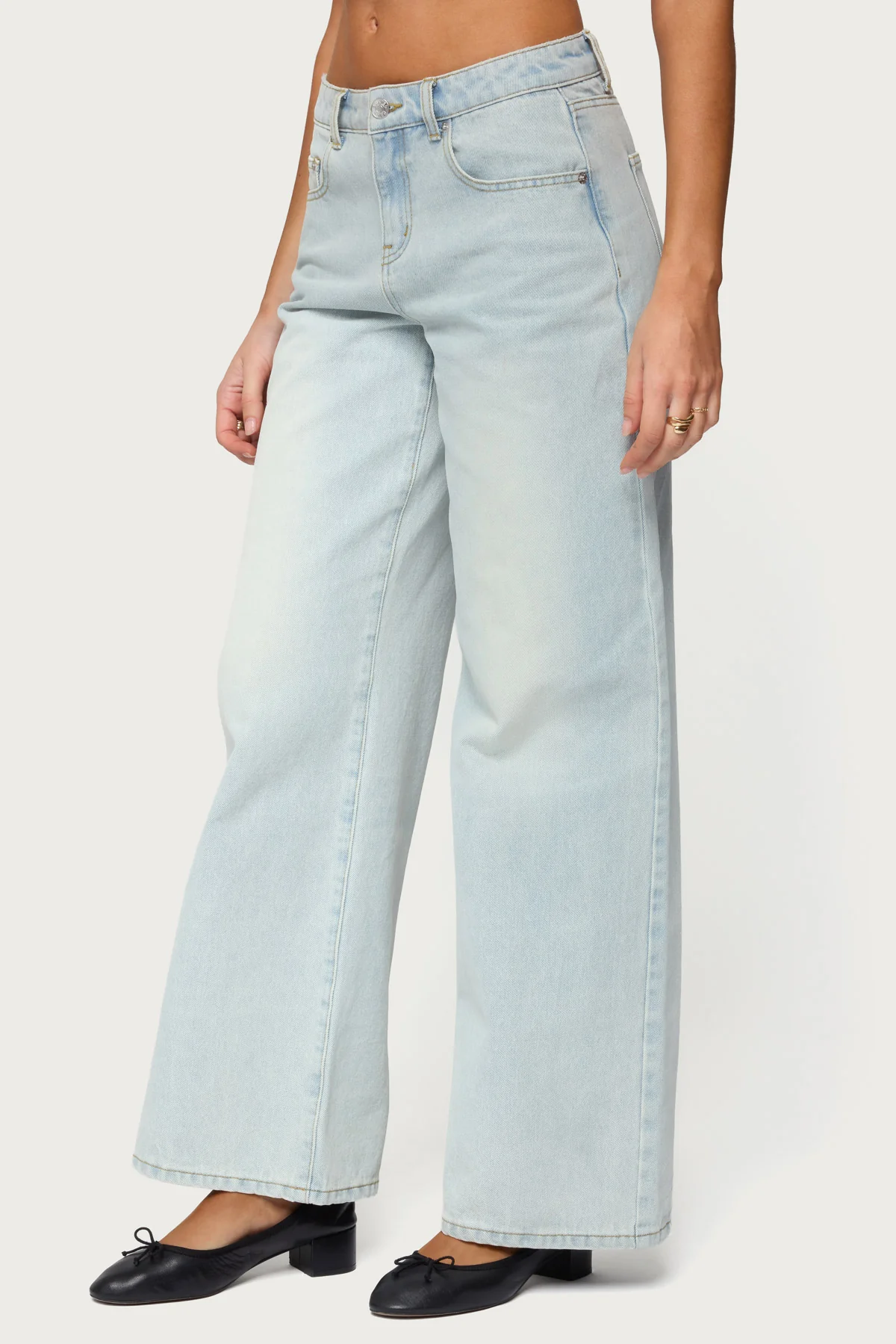 Ery Mid Rise Baggy Jeans - Image 3