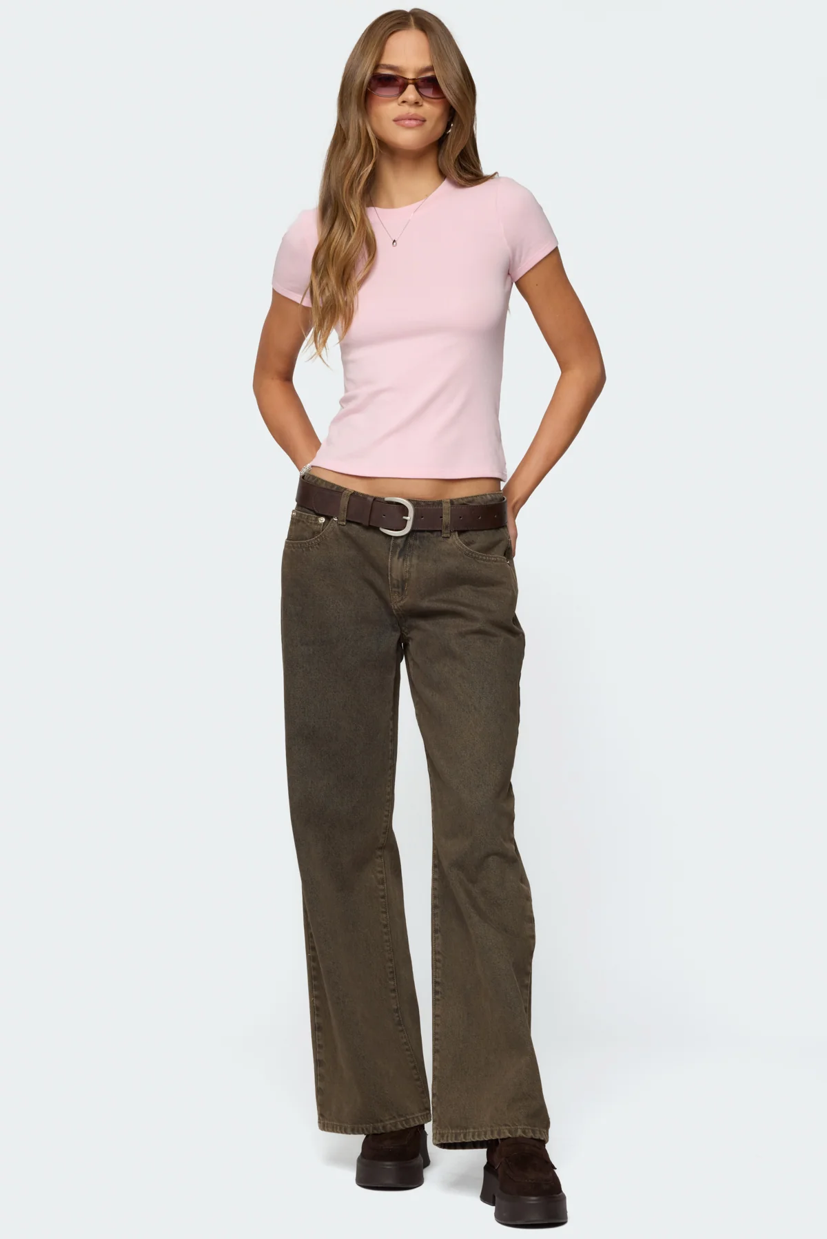Daphney Ribbed T Shirt - Image 2