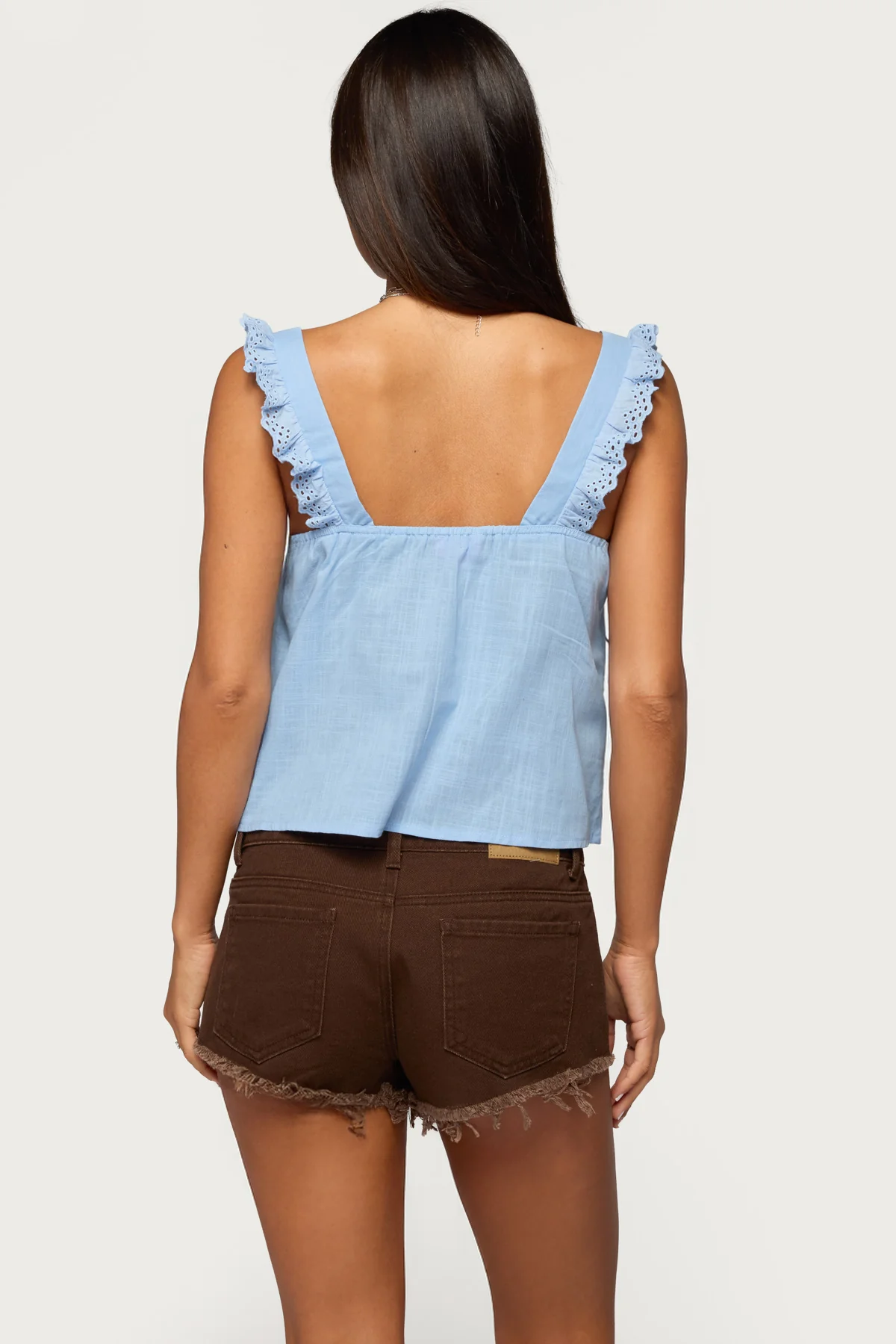 Viviana Linen Look Top - Image 5
