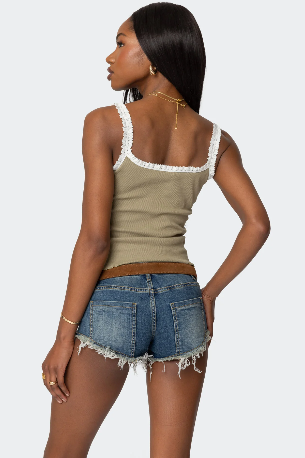 Teagan Ribbed Tank Top - Image 5