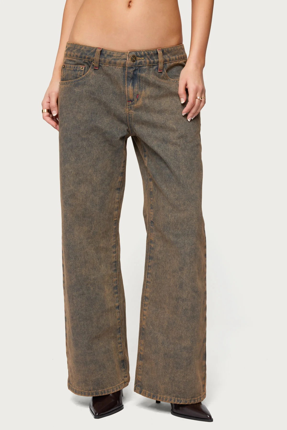 Petite Ace Low Rise Baggy Jeans - Image 2