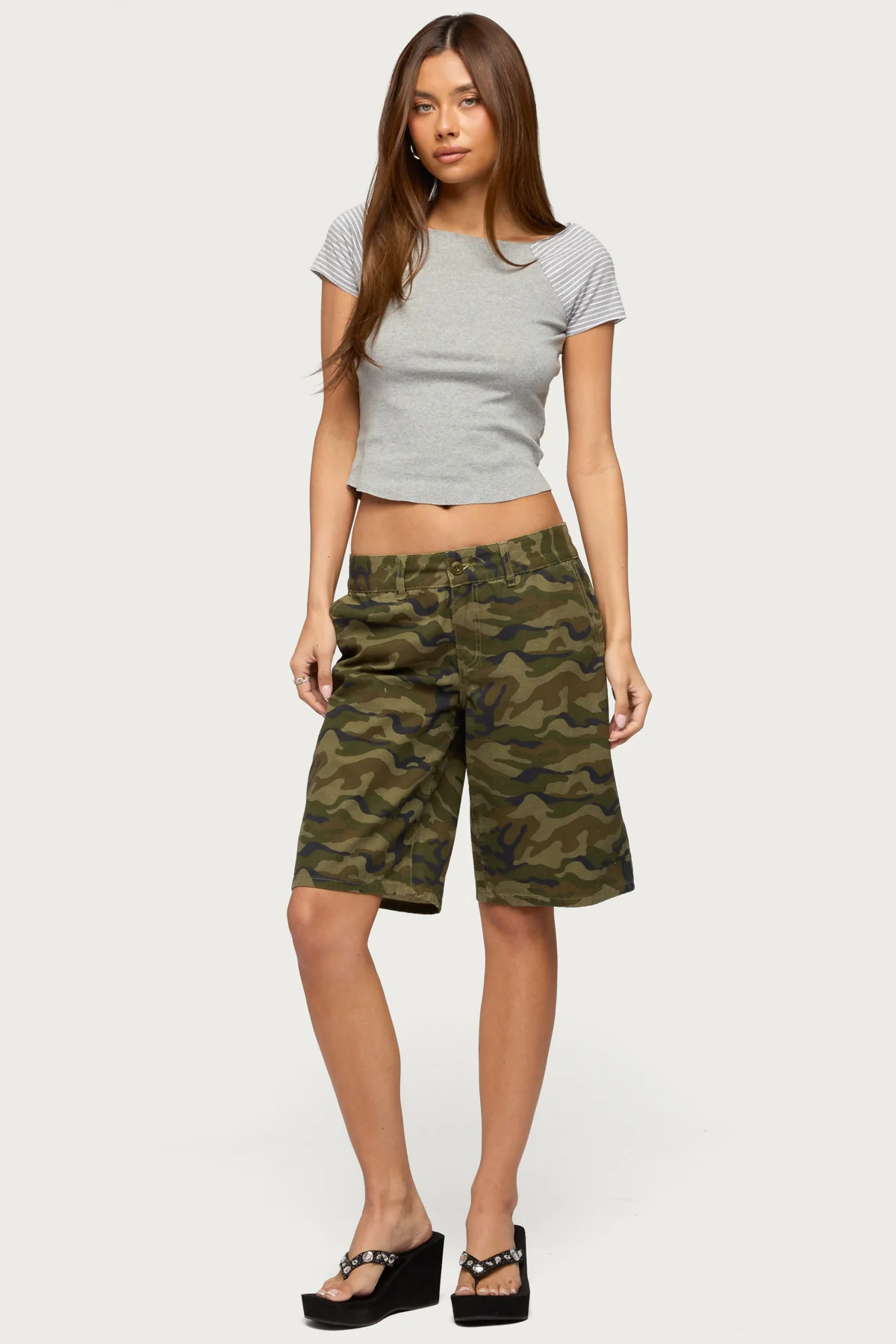 Marina Raglan Stripey T Shirt - Image 4