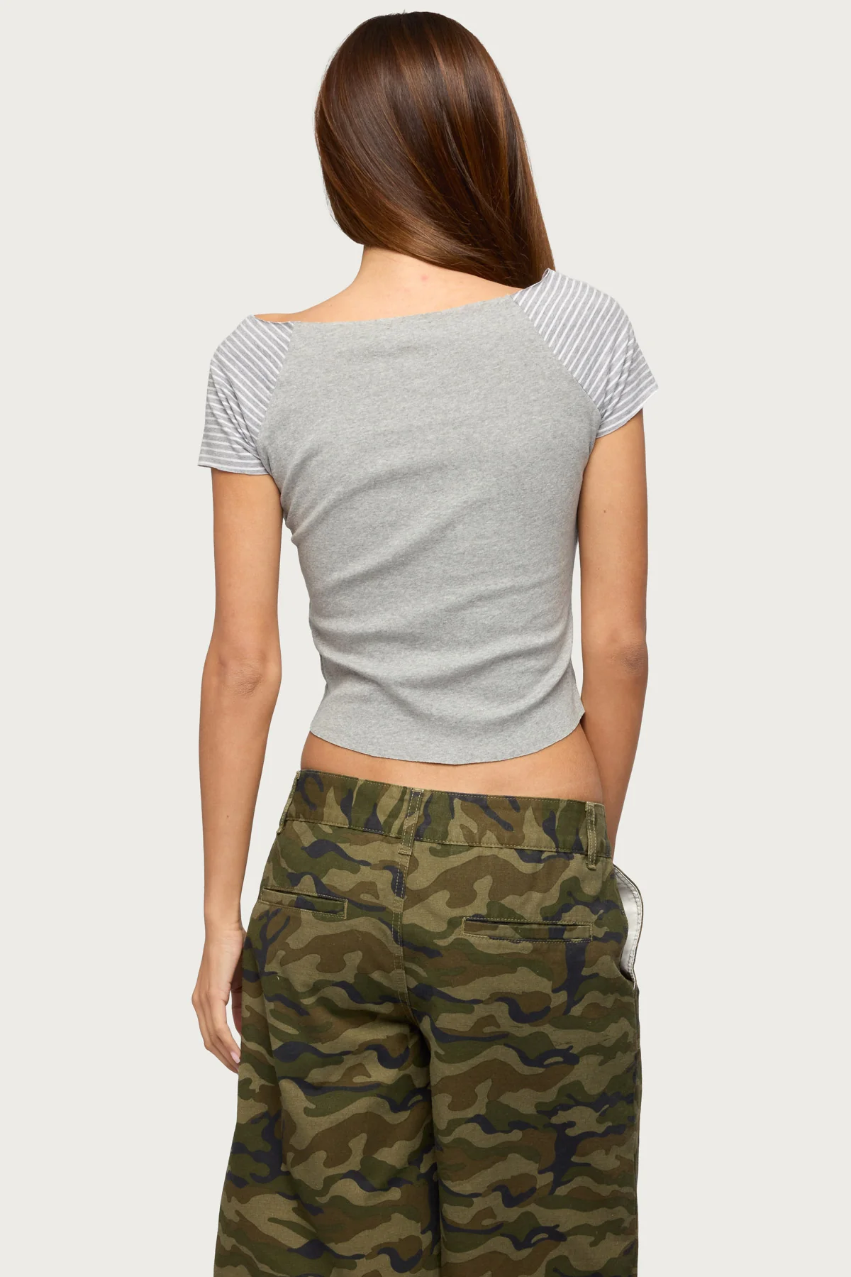 Marina Raglan Stripey T Shirt - Image 5