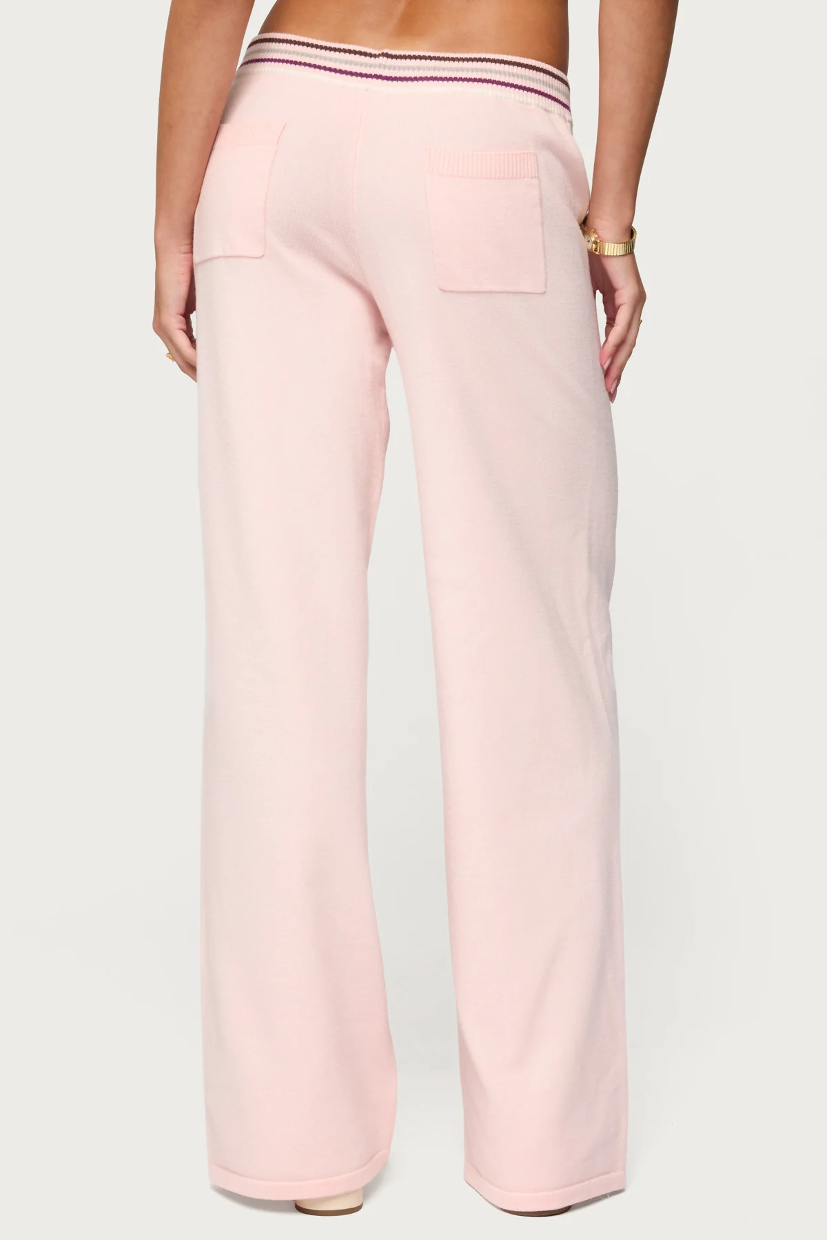 Miya Stripey Knit Pants - Image 6