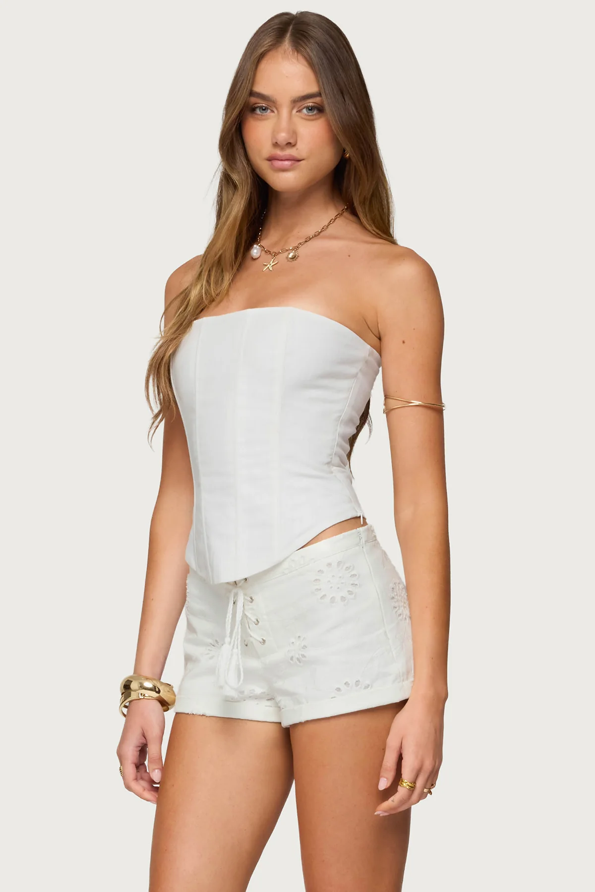Hadar Linen Look Corset - Image 4