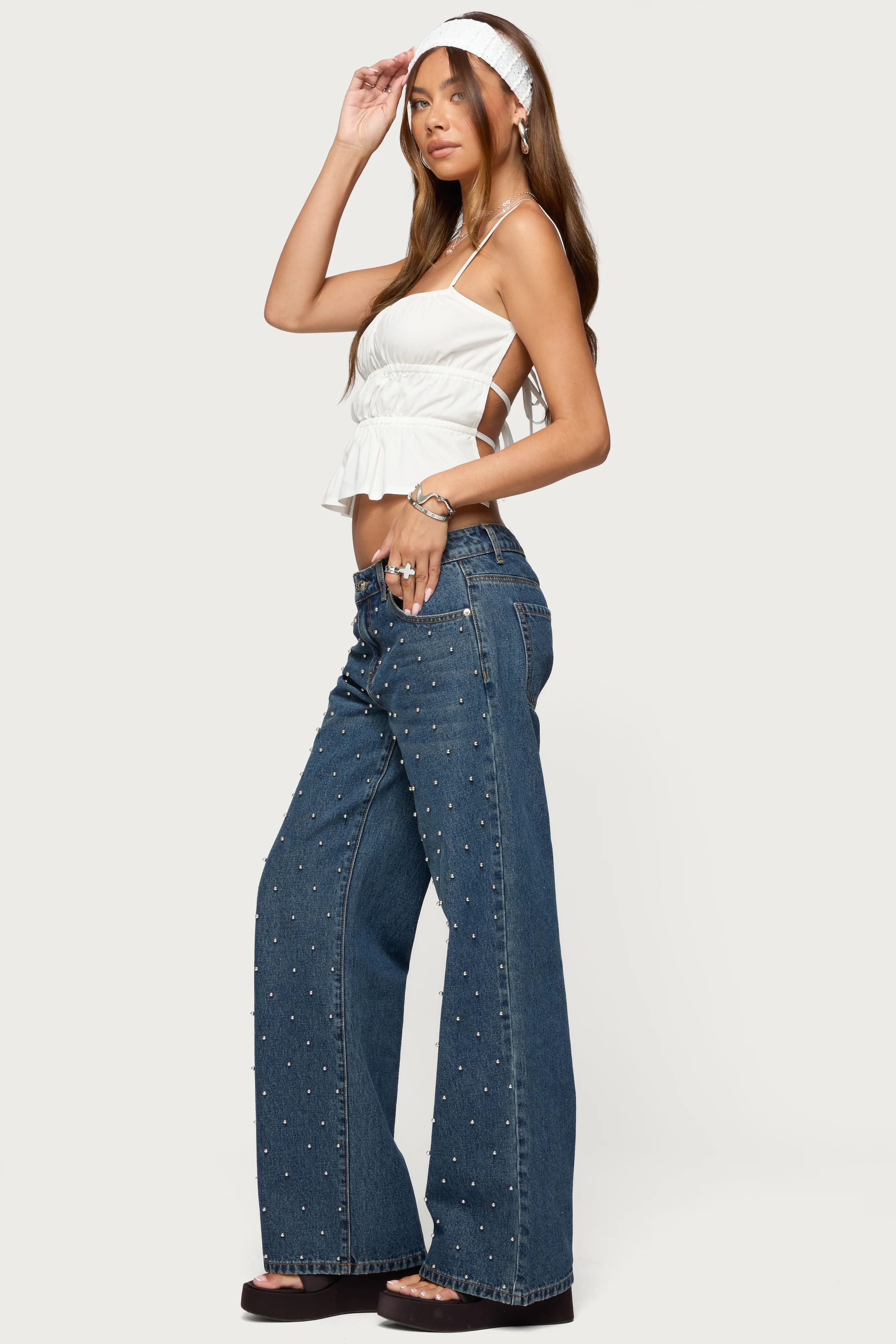 Adler Tiered Backless Top - Image 2