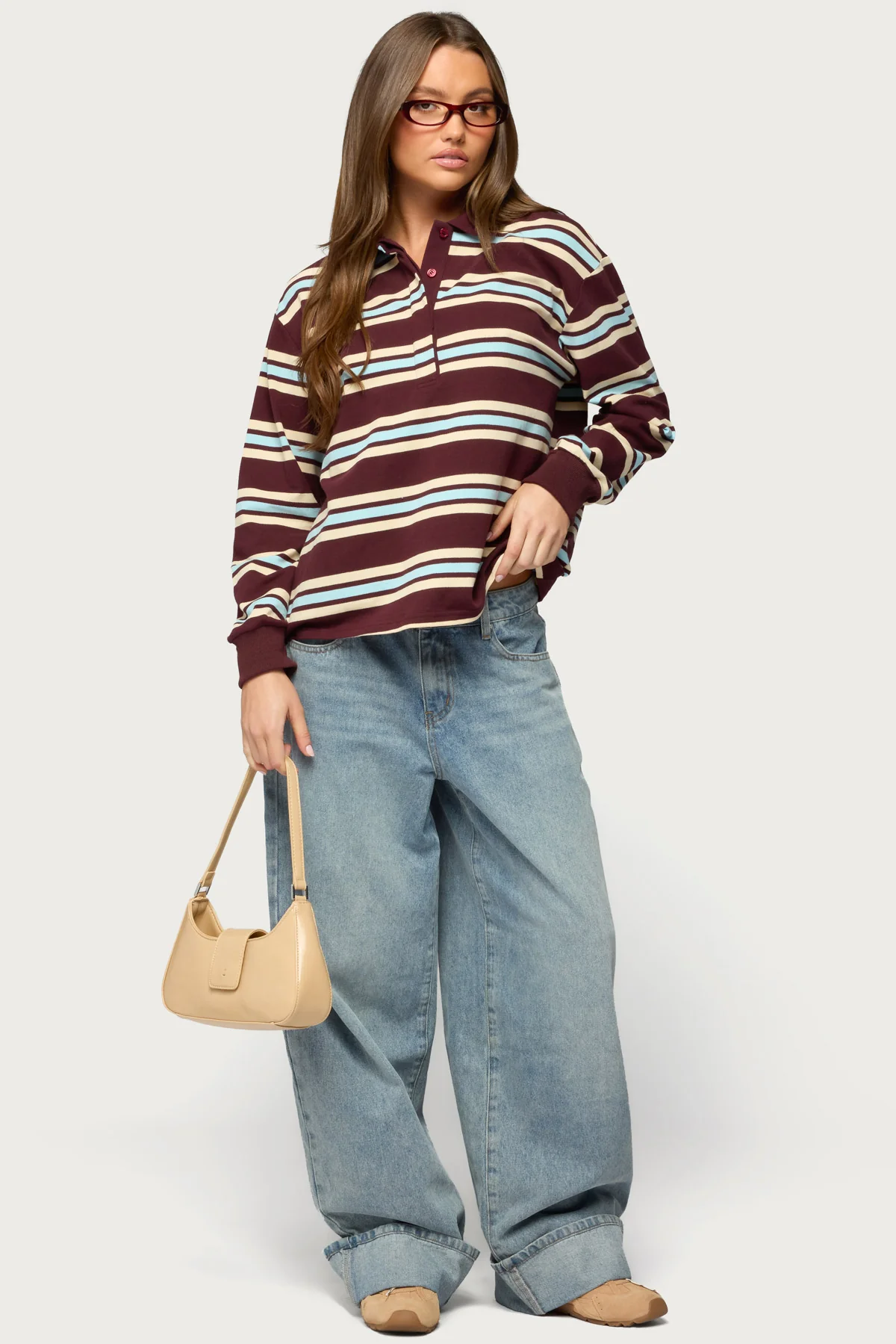 Renya Striped Rugby Shirt - Image 2