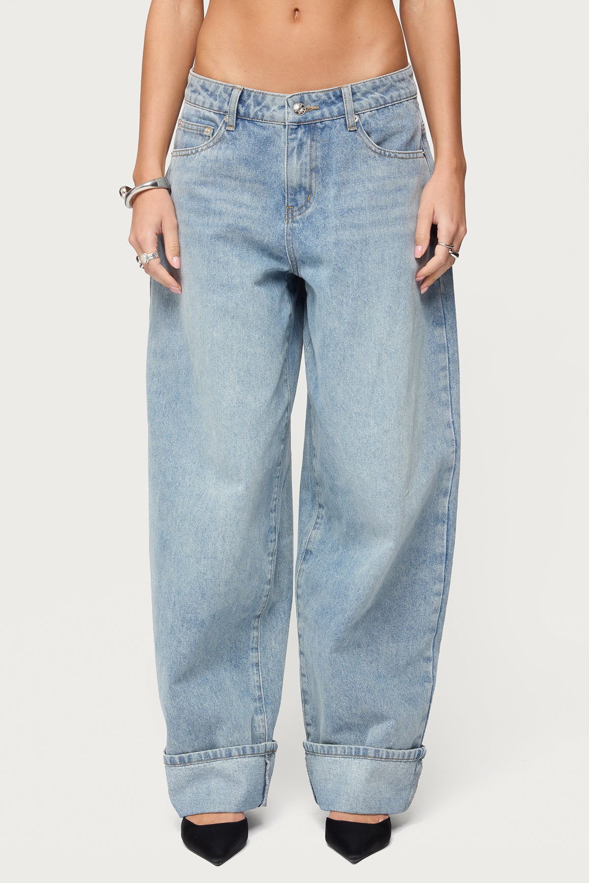 Kella Low Rise Baggy Jeans - Image 2