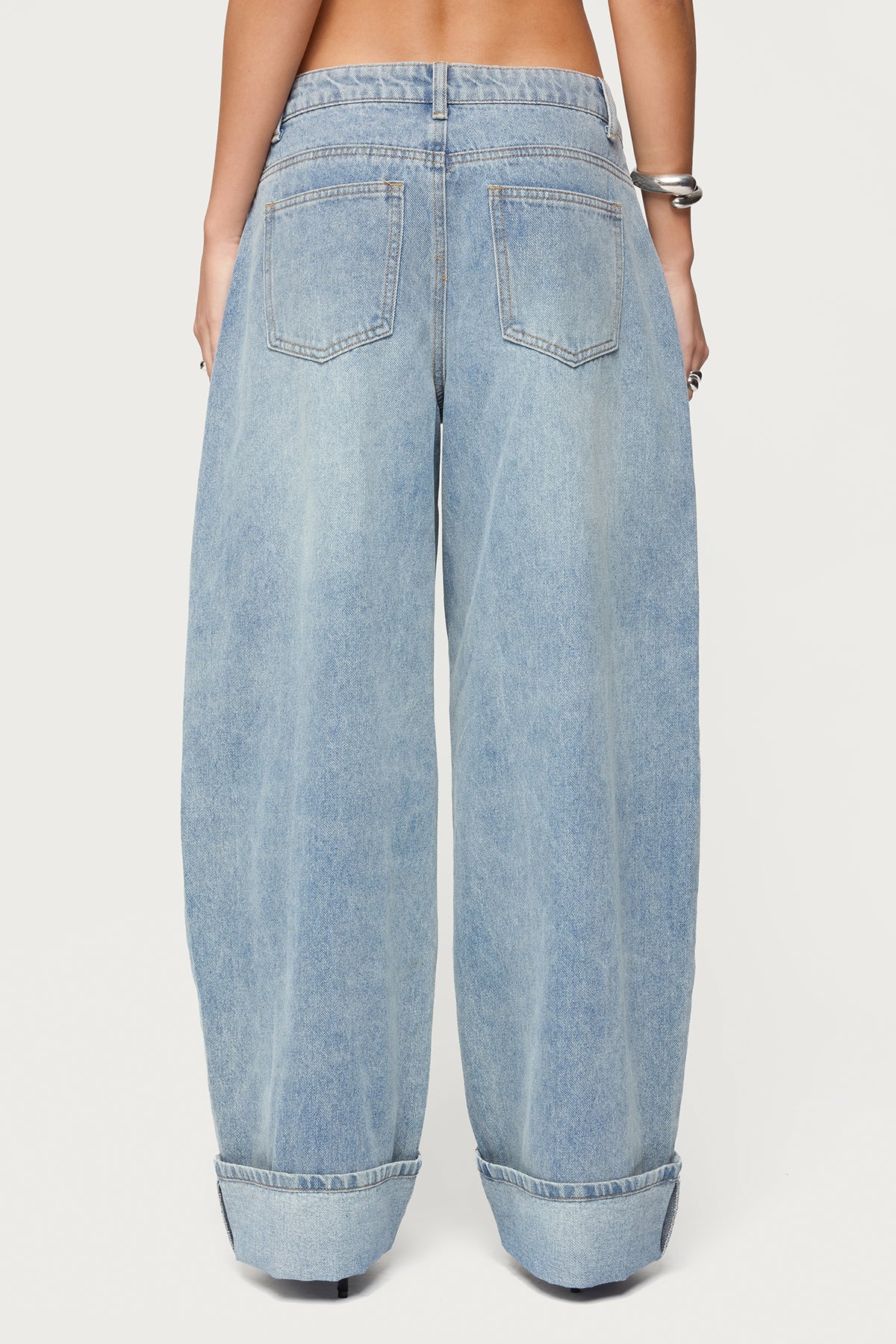 Kella Low Rise Baggy Jeans - Image 5
