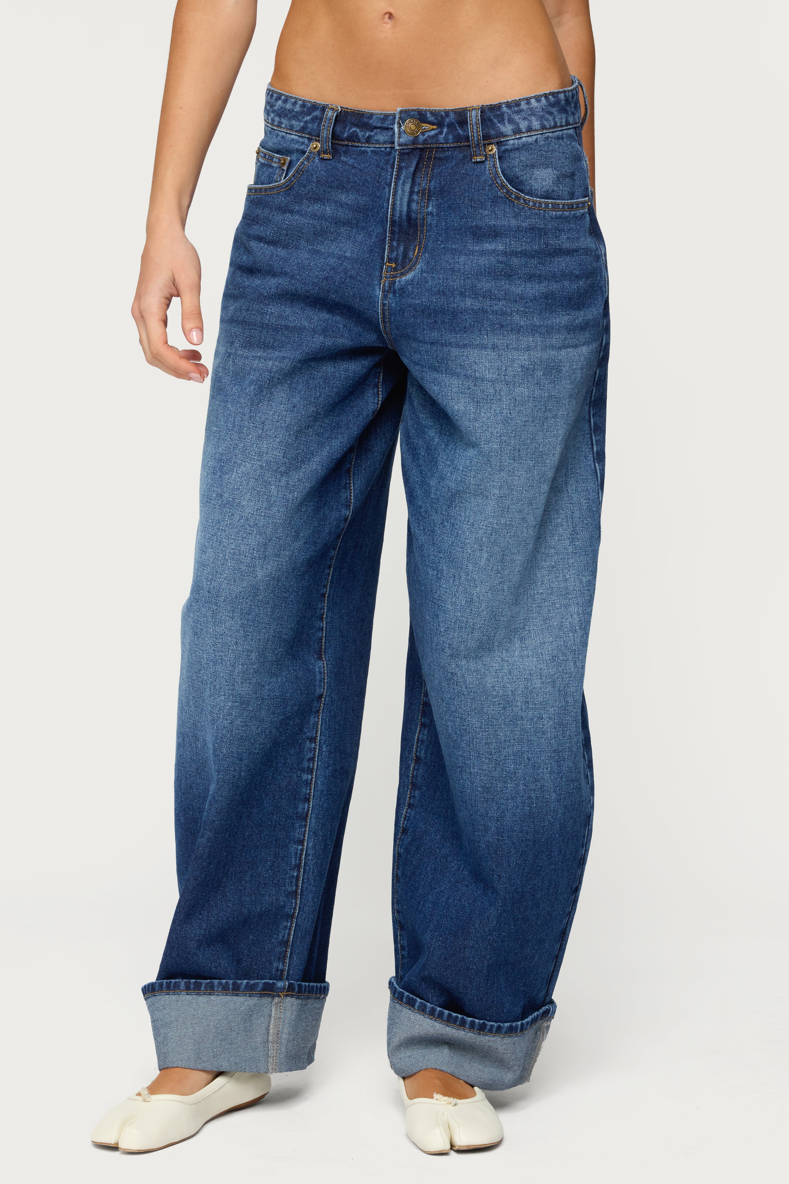 Kella Low Rise Baggy Jeans - Image 2
